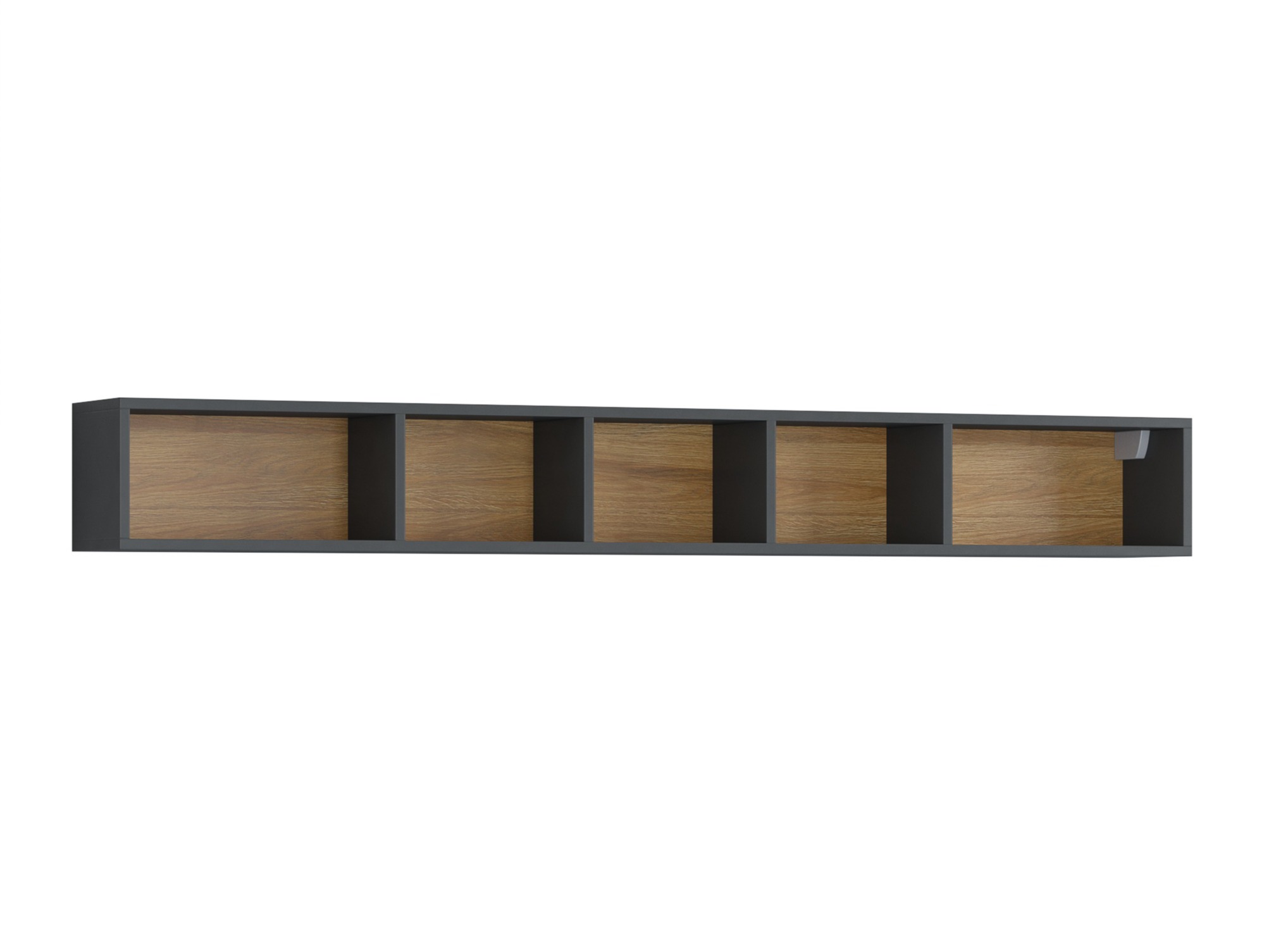 Viesistabas komplekts Torsone 104 (Antracīts + Gloss antracīts + Grandson ozols)