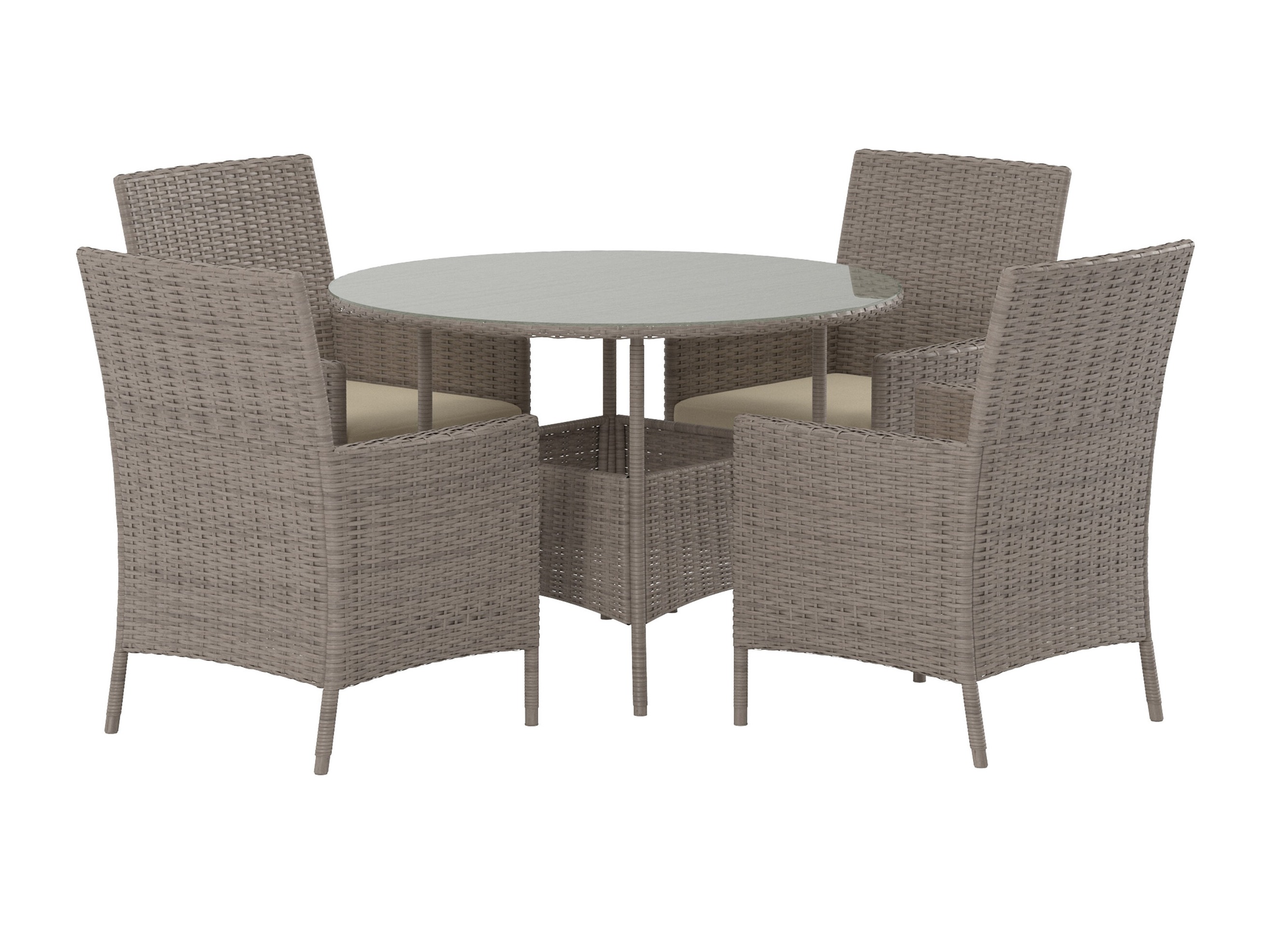 Galds un krēslu komplekts Dallas 5242