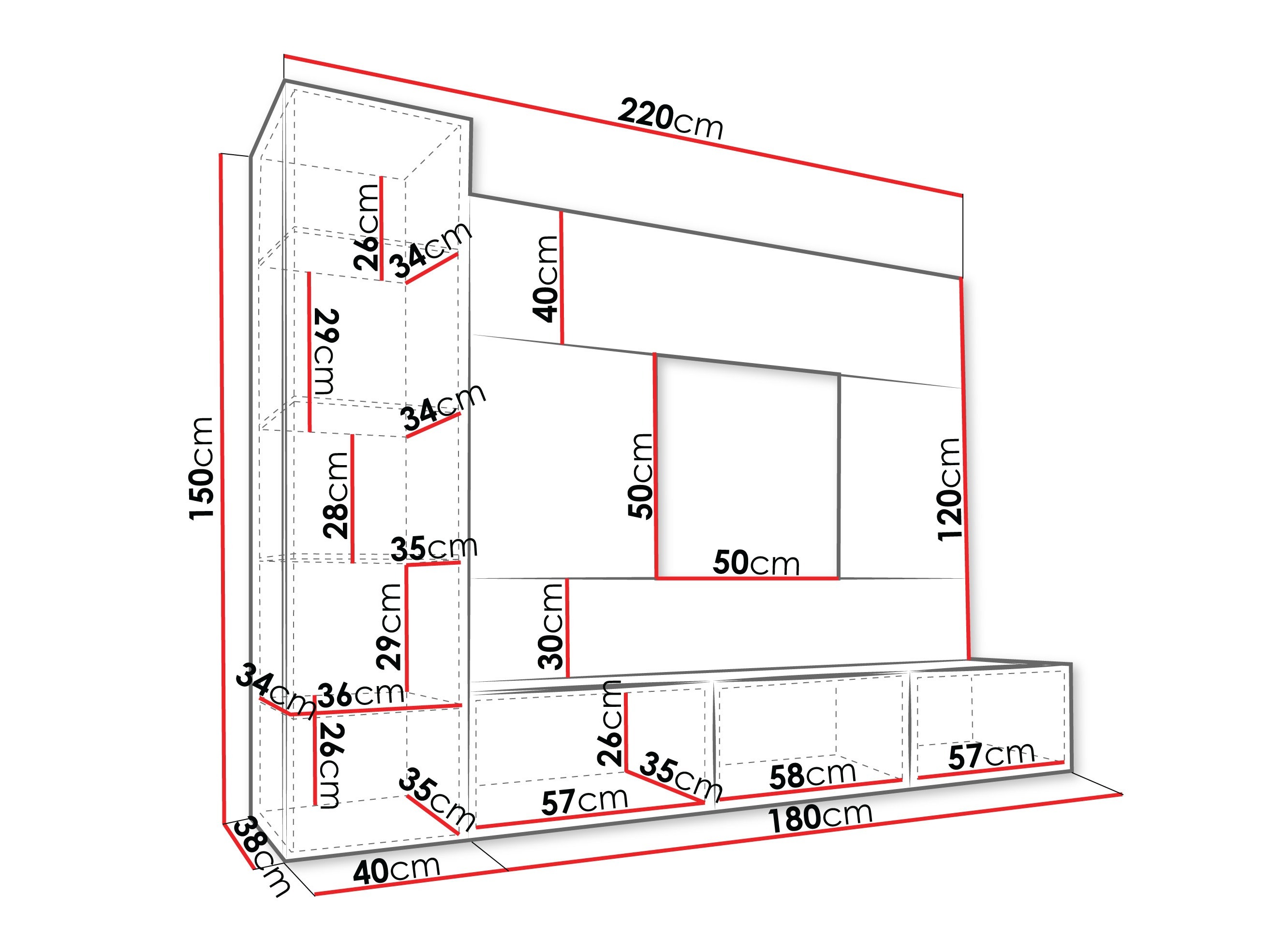 Viesistabas komplekts Comfivo Salix VI (Riekstkoks + Gaišs Travertine)