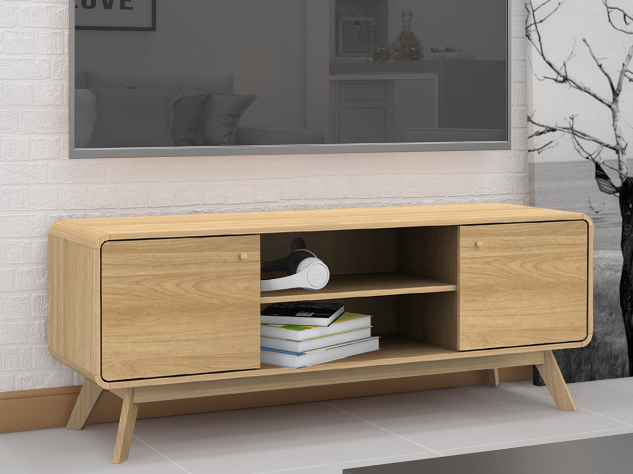 TV galds Elbtena 107 (Ozols)