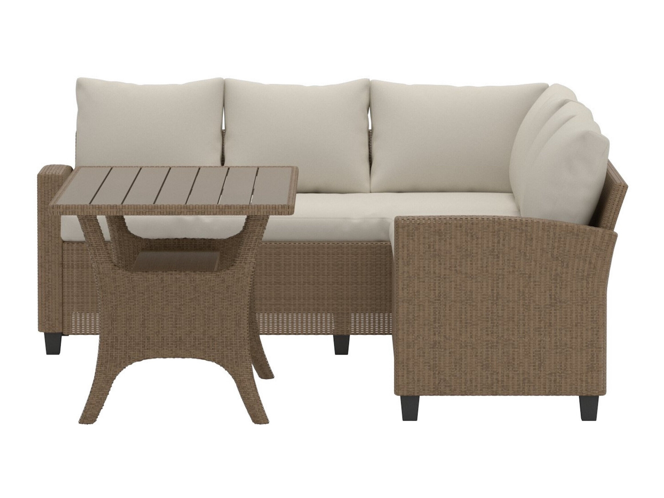 Dārza mēbeļu komplekts Dallas 4628 (Bēšs)