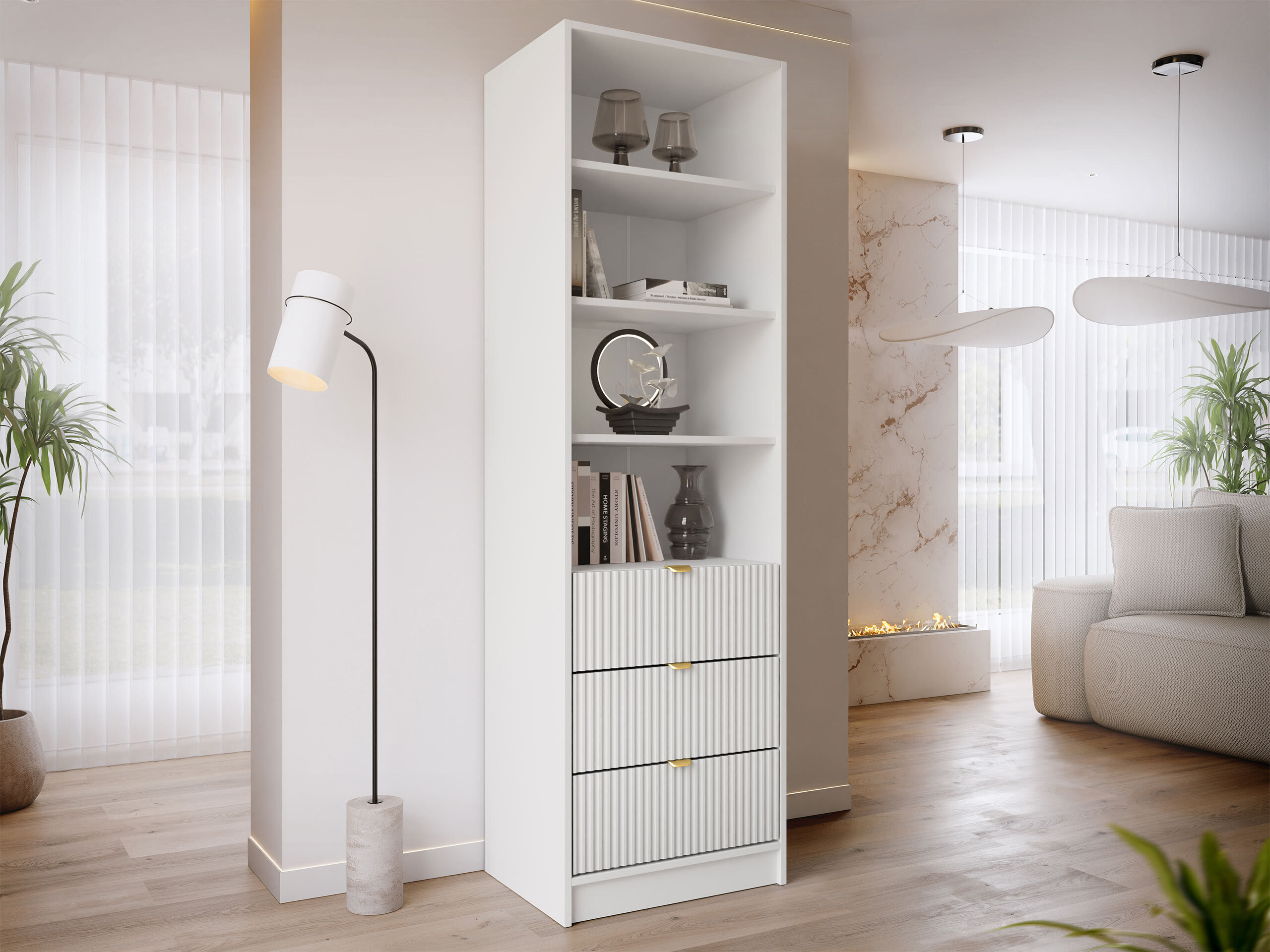 Plaukts Comfivo Papilio (Balts)