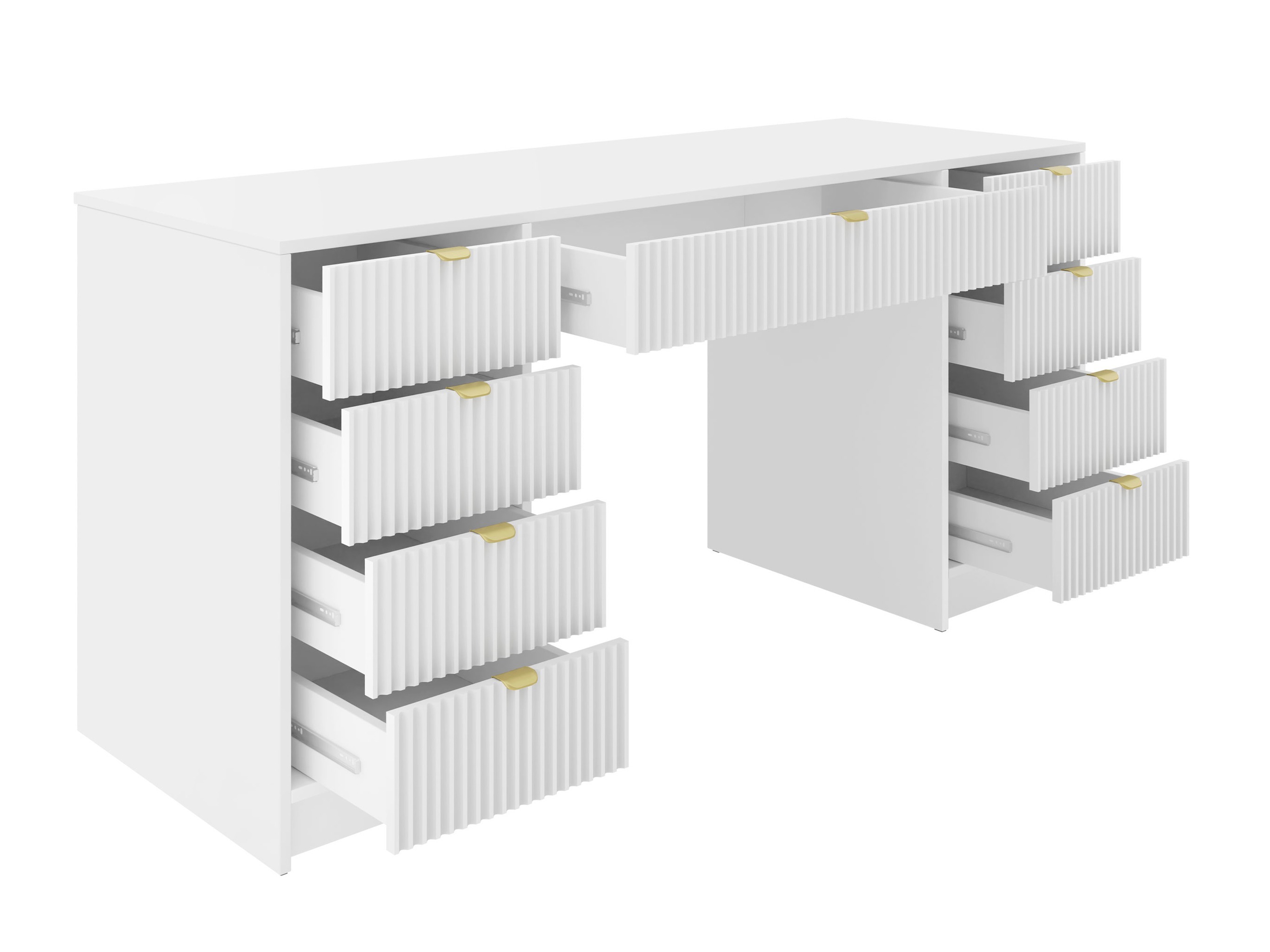 Mājas biroja komplekts Comfivo Papilio VI (Balts)