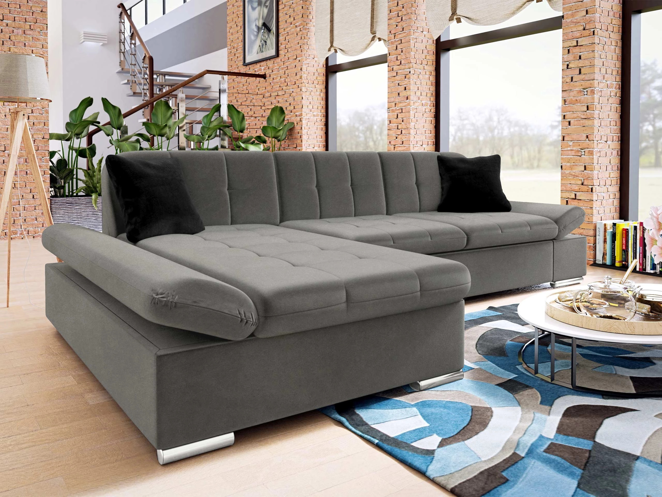 Stūra dīvāns Comfivo Sanitas I (Magic Velvet 2217 + Magic Velvet 2219)