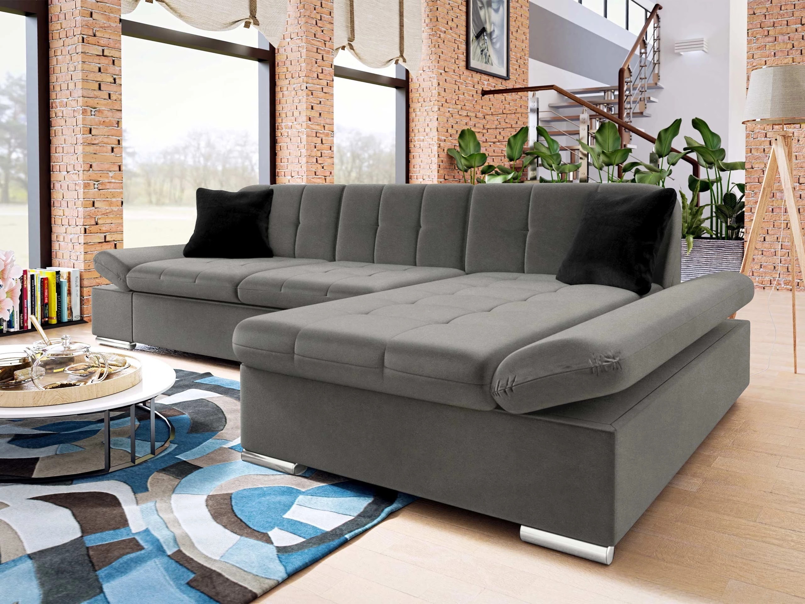 Stūra dīvāns Comfivo Serenitas (Magic Velvet 2217 + Magic Velvet 2219)