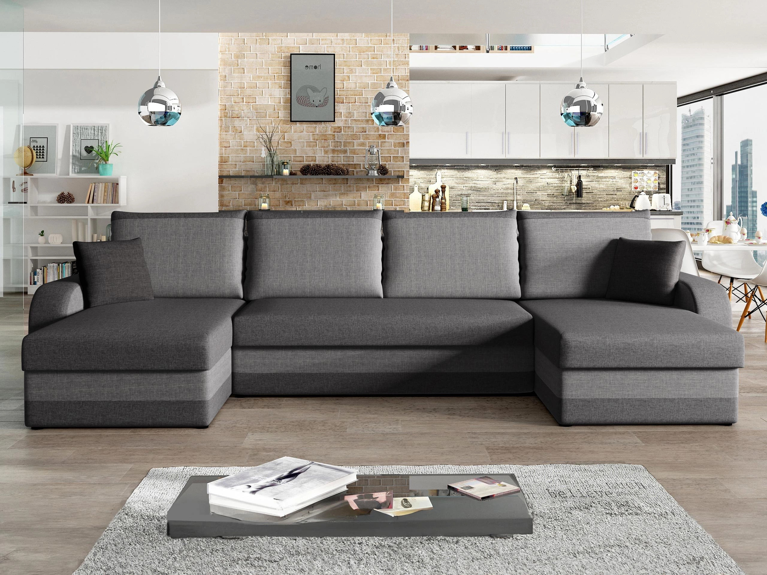 Stūra dīvāns Comfivo Melissa III (Lux 06 + Lux 05)