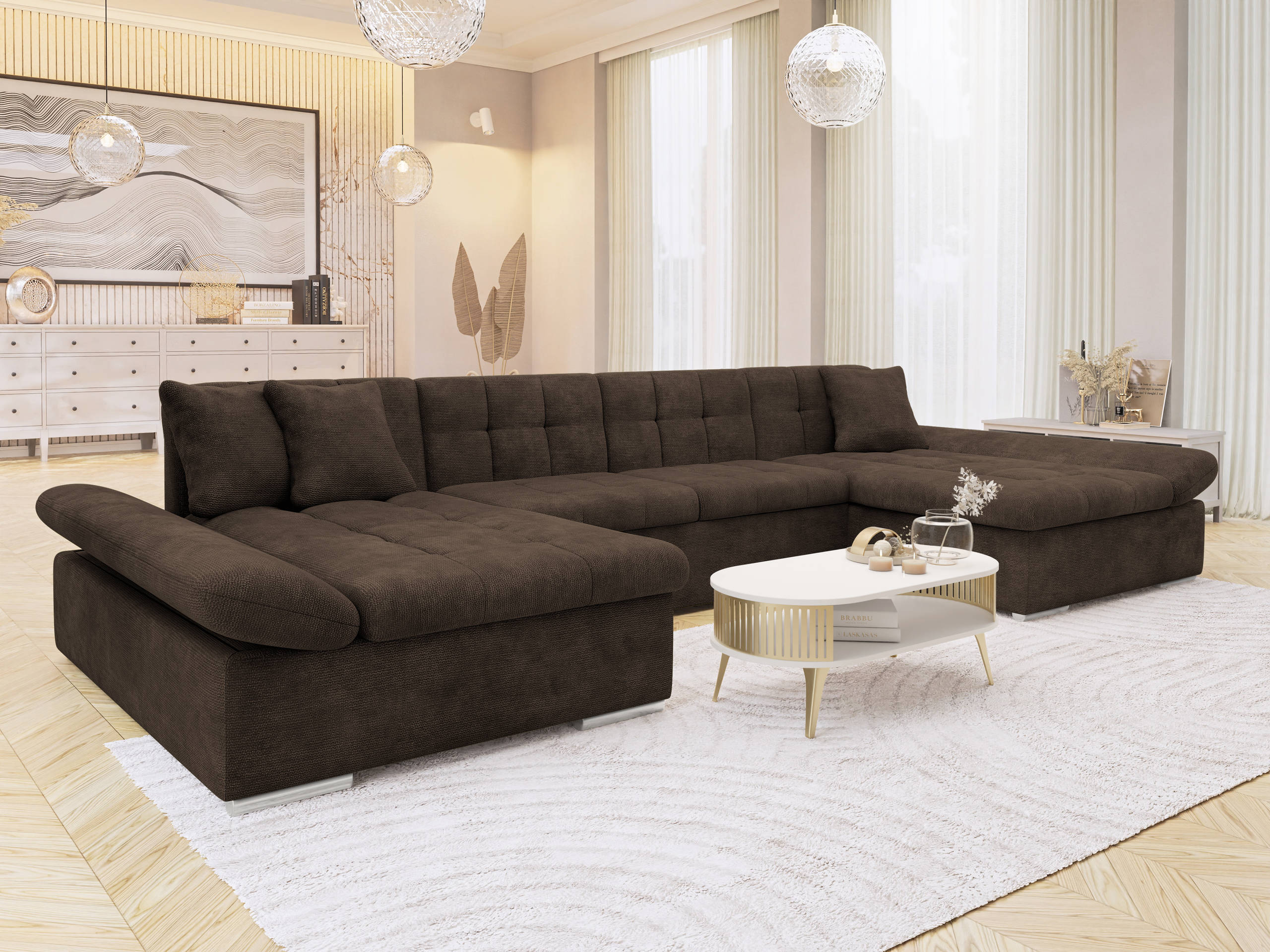 Stūra dīvāns Comfivo Ficus (Lumo 40)