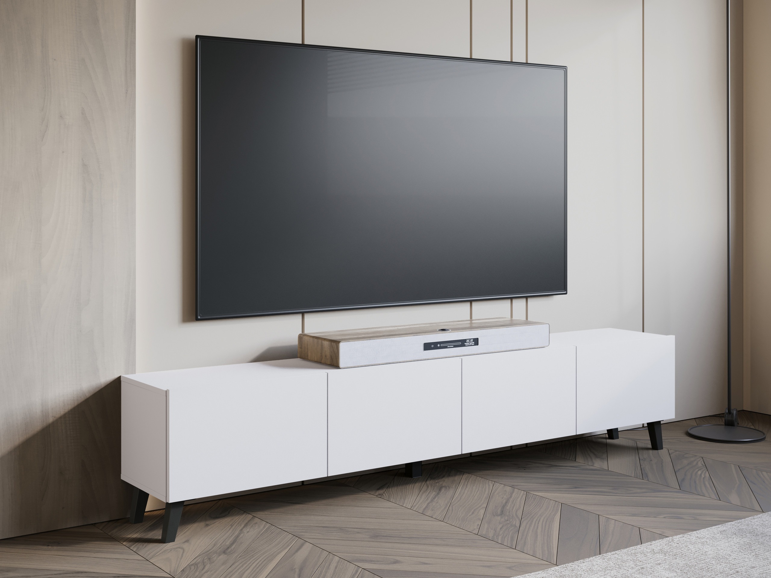 TV galds Levtive 101 (Balts)