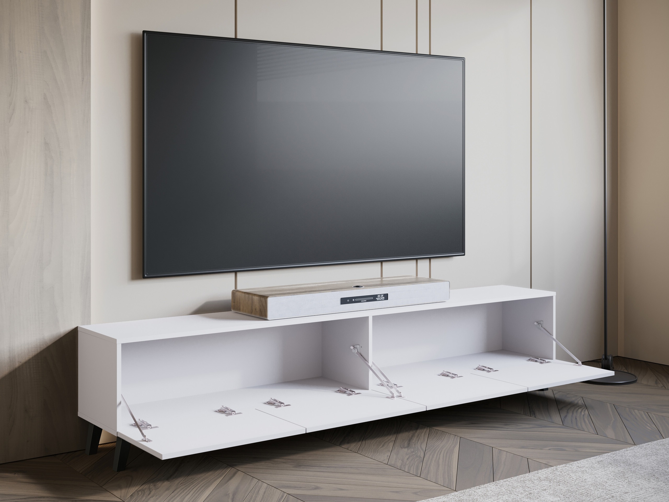 TV galds Levtive 101 (Balts)