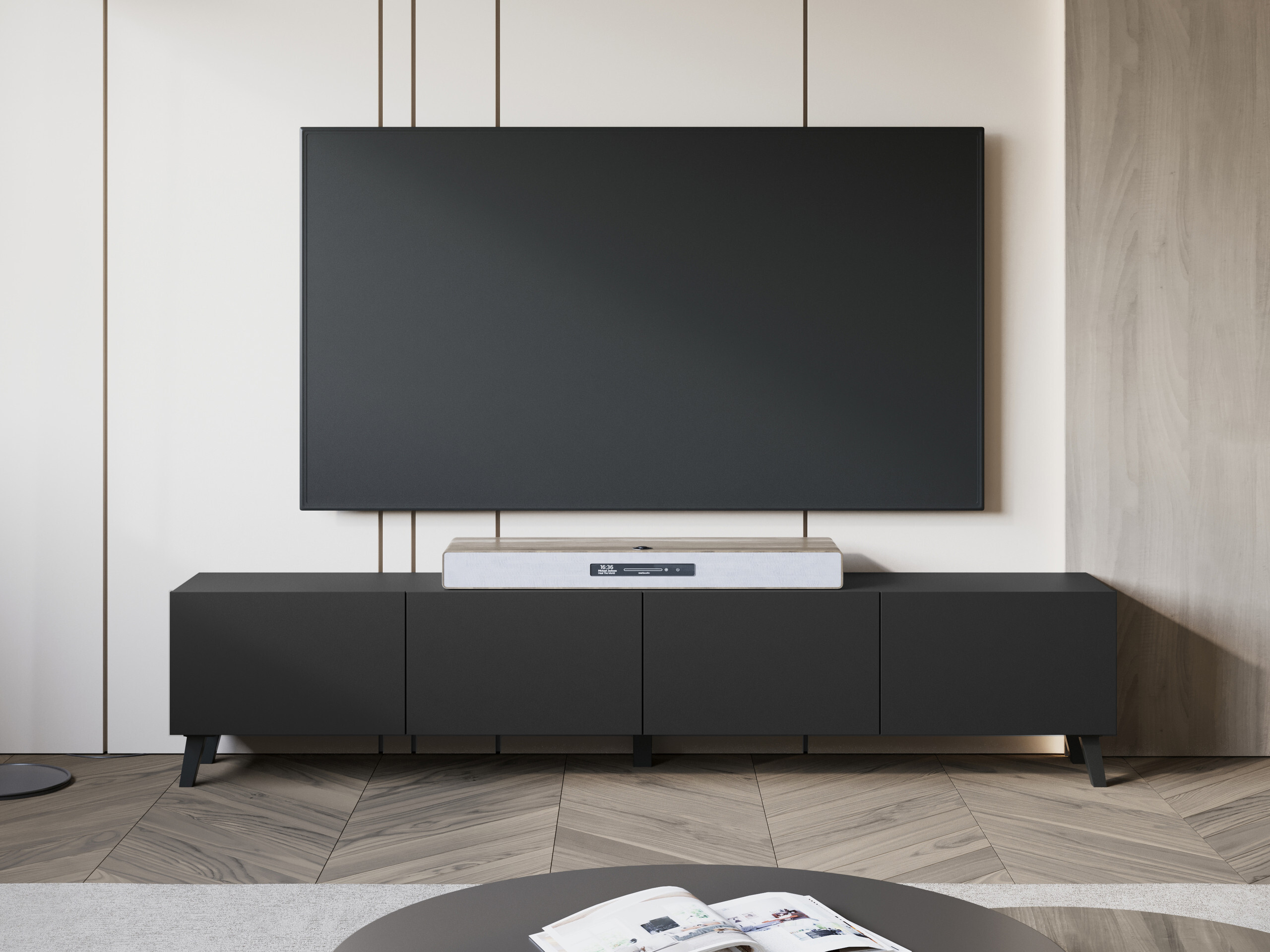 TV galds Levtive 101 (Grafīts)