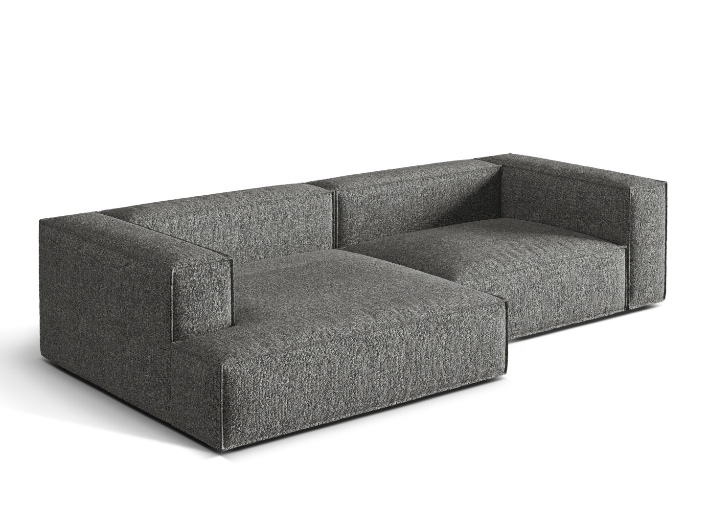 Moduļu stūra dīvāns Sonsore 114 (Monet Graphite)