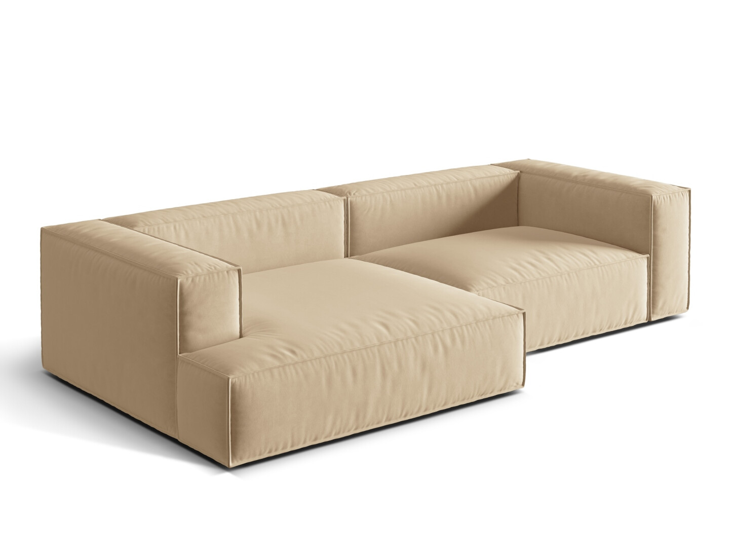 Moduļu stūra dīvāns Sonsore 114 (Paris Beige)
