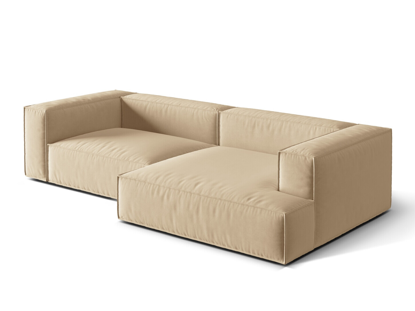 Moduļu stūra dīvāns Sonsore 114 (Paris Beige)