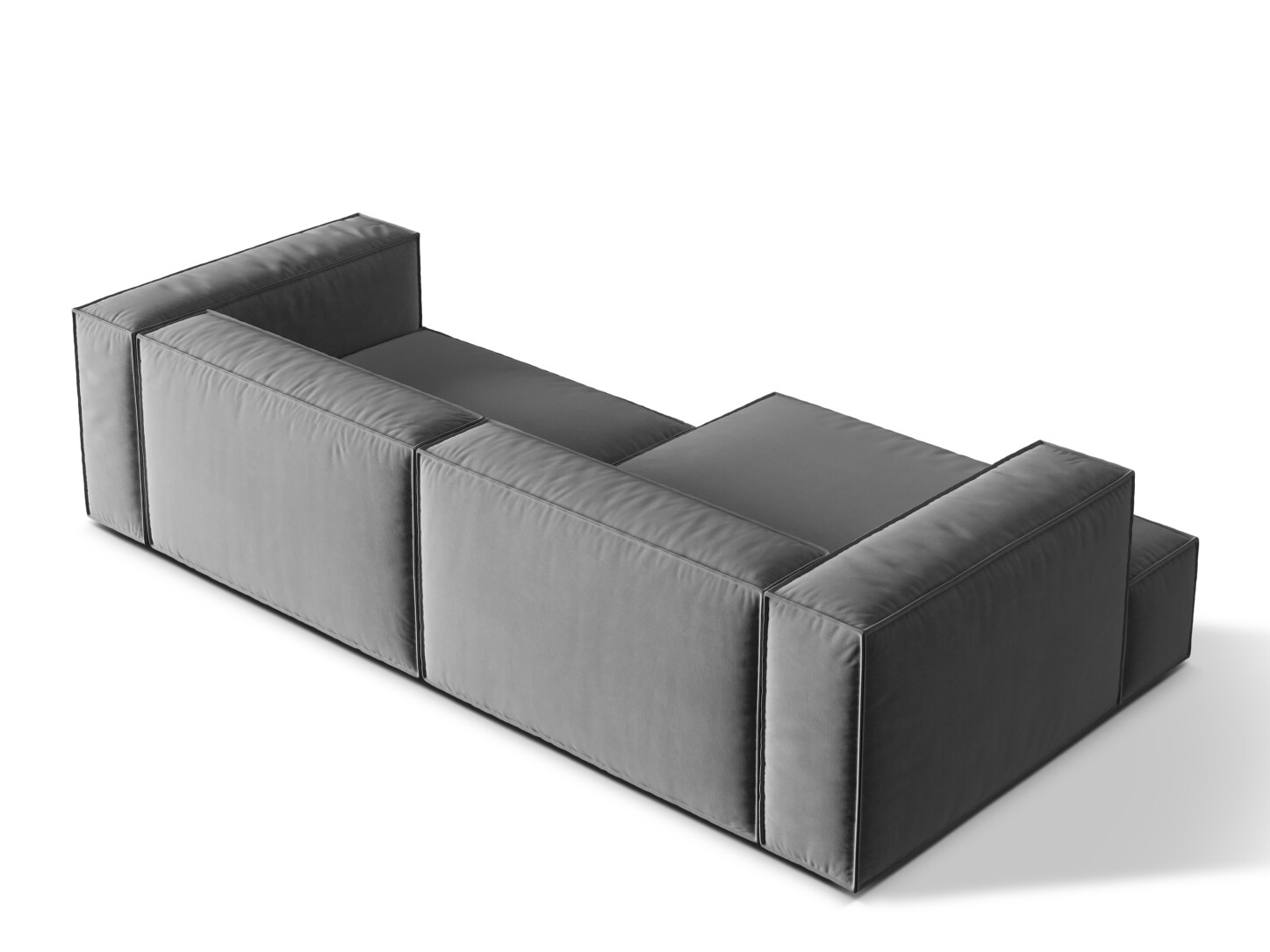 Moduļu stūra dīvāns Sonsore 114 (Paris Steel)