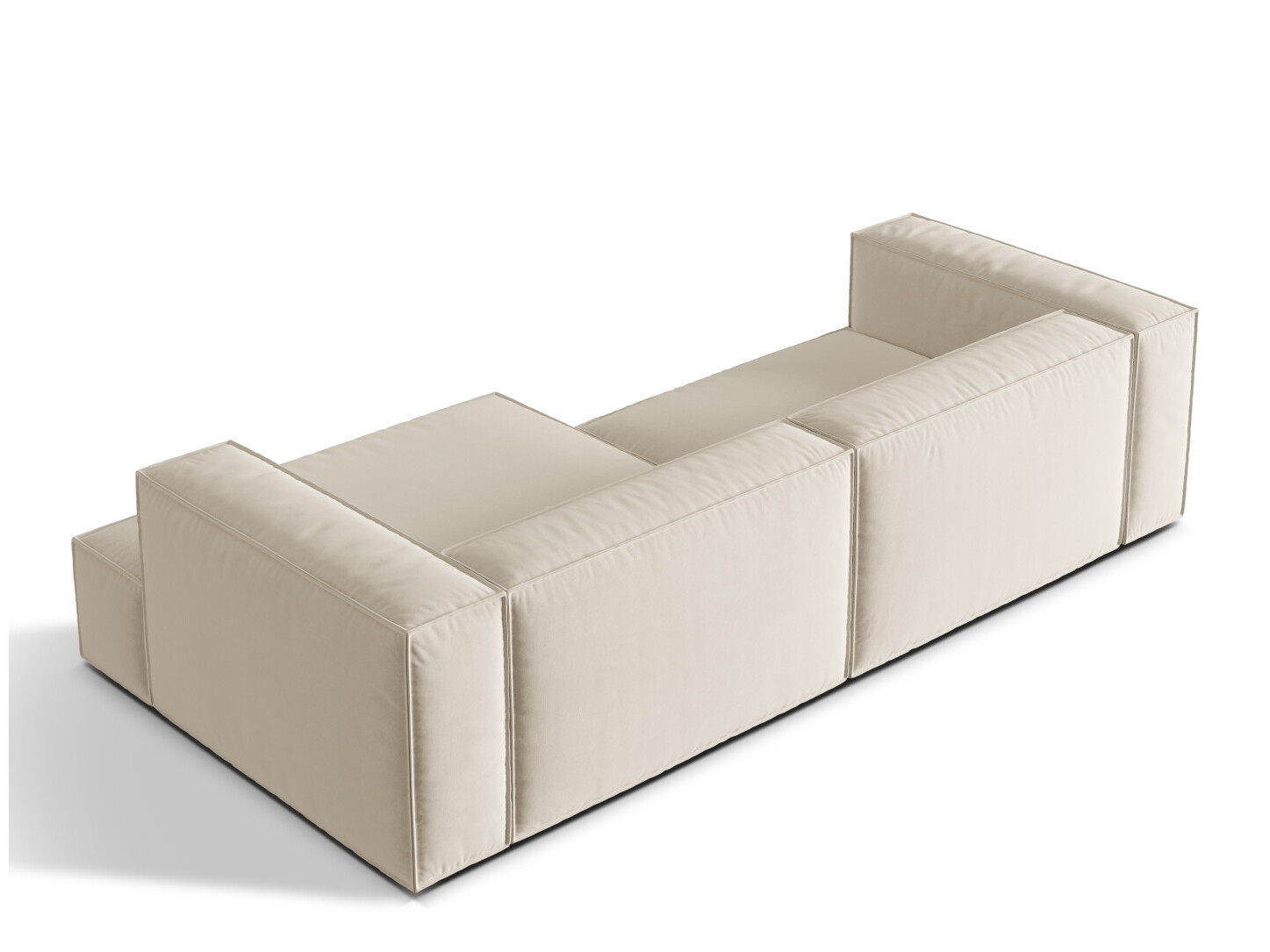 Moduļu stūra dīvāns Sonsore 114 (Paris Cream)
