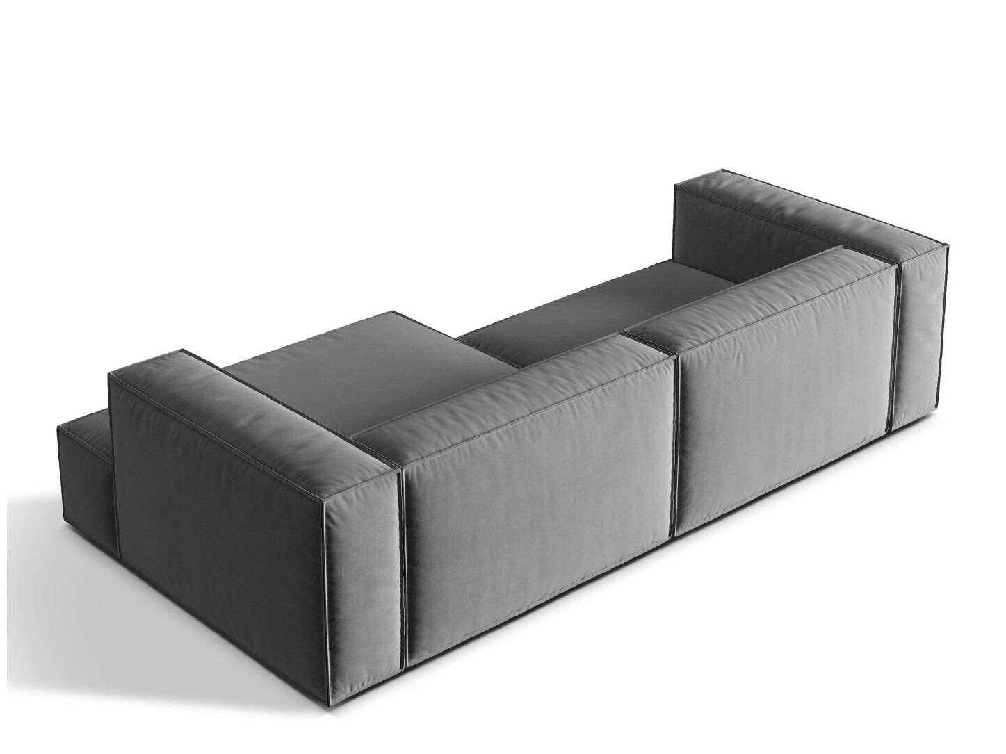 Moduļu stūra dīvāns Sonsore 114 (Paris Steel)