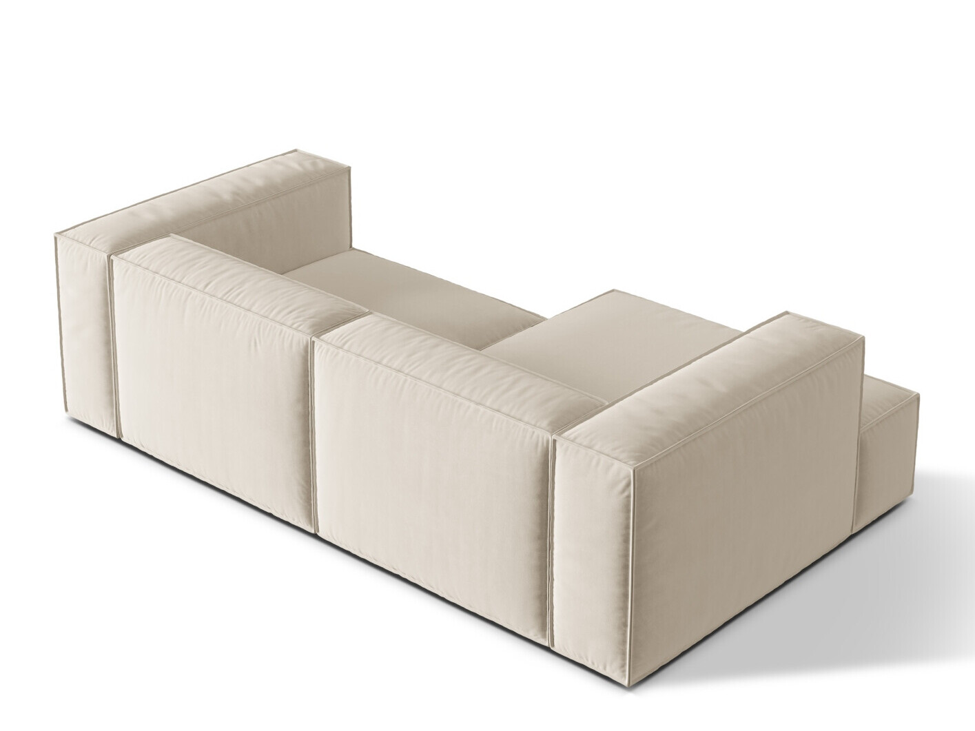 Moduļu stūra dīvāns Sonsore 113 (Paris Cream)