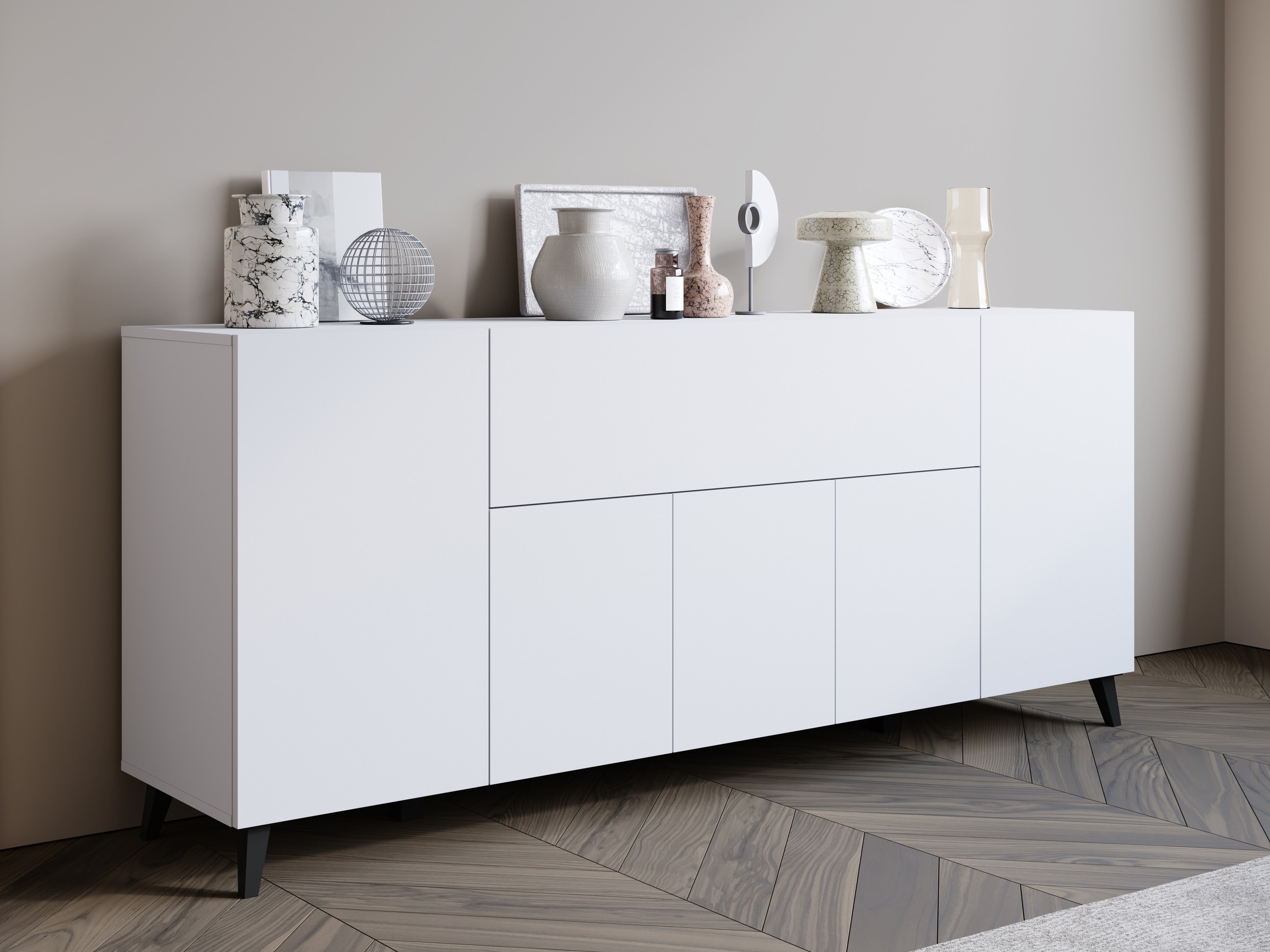 Skapis Levtive 103 (Balts)
