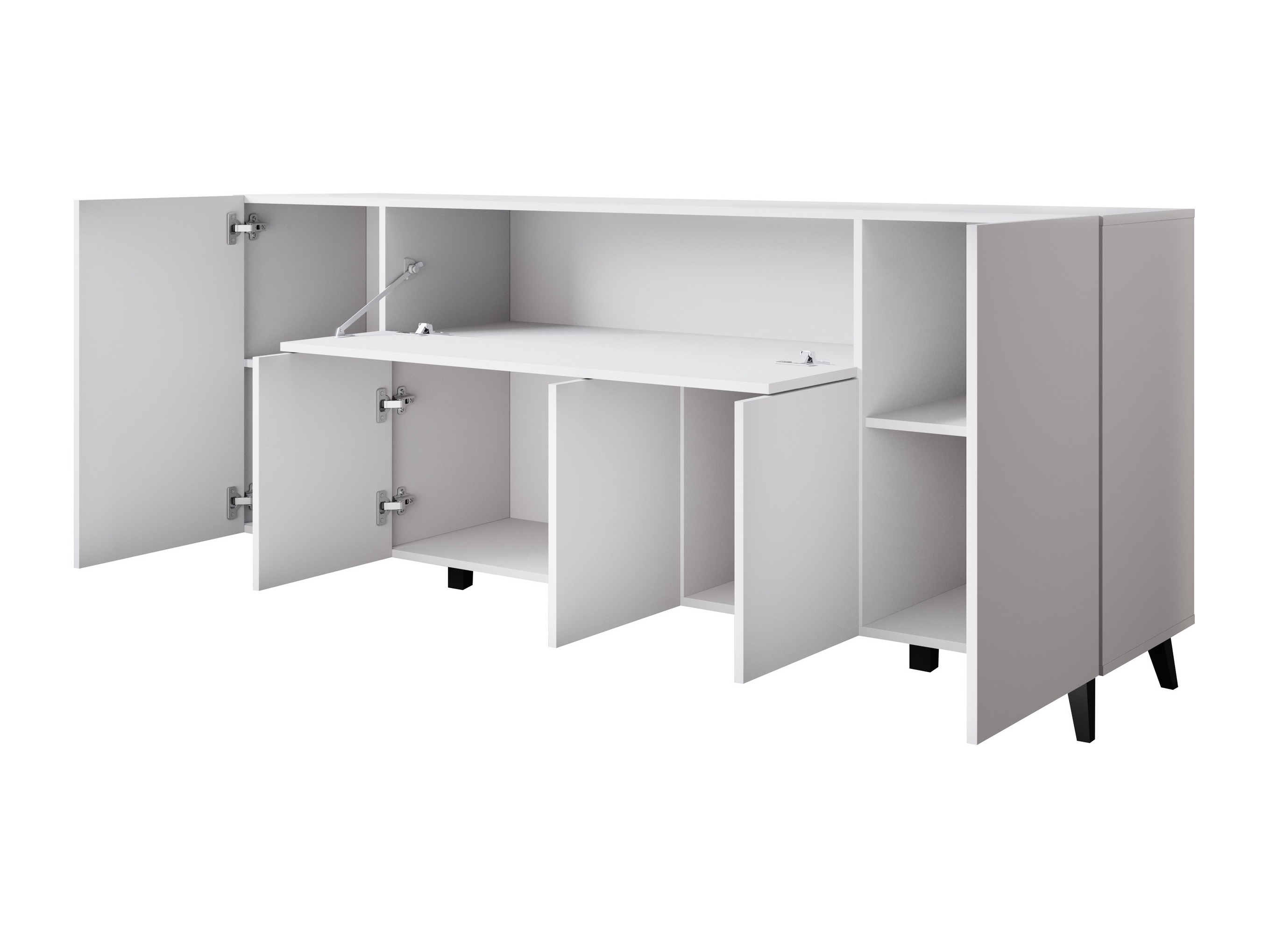 Viesistabas komplekts Levtive 104 (Grafīts)