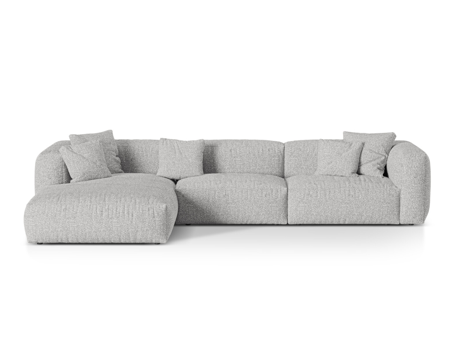 Moduļu stūra dīvāns Sorcoro 120 (Monet Silver)