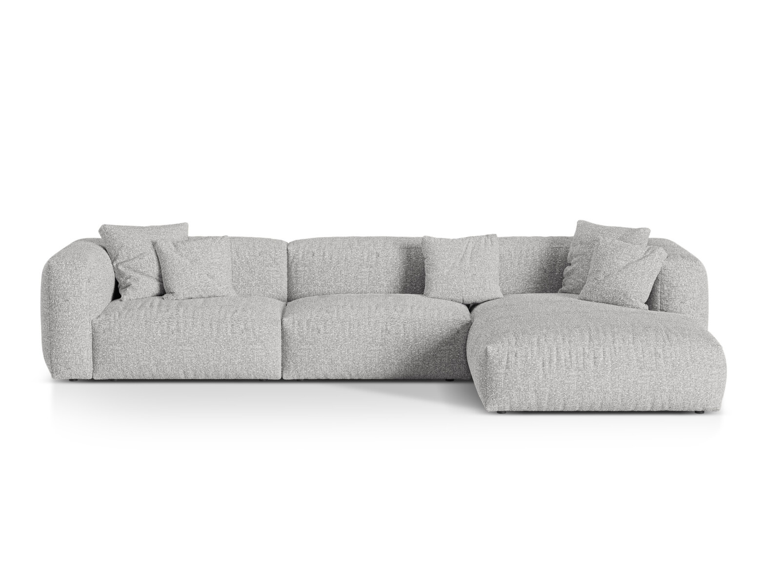 Moduļu stūra dīvāns Sorcoro 120 (Monet Silver)