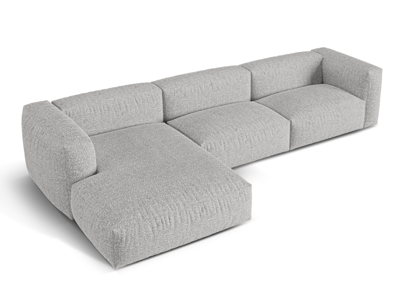 Moduļu stūra dīvāns Sorcoro 120 (Monet Silver)