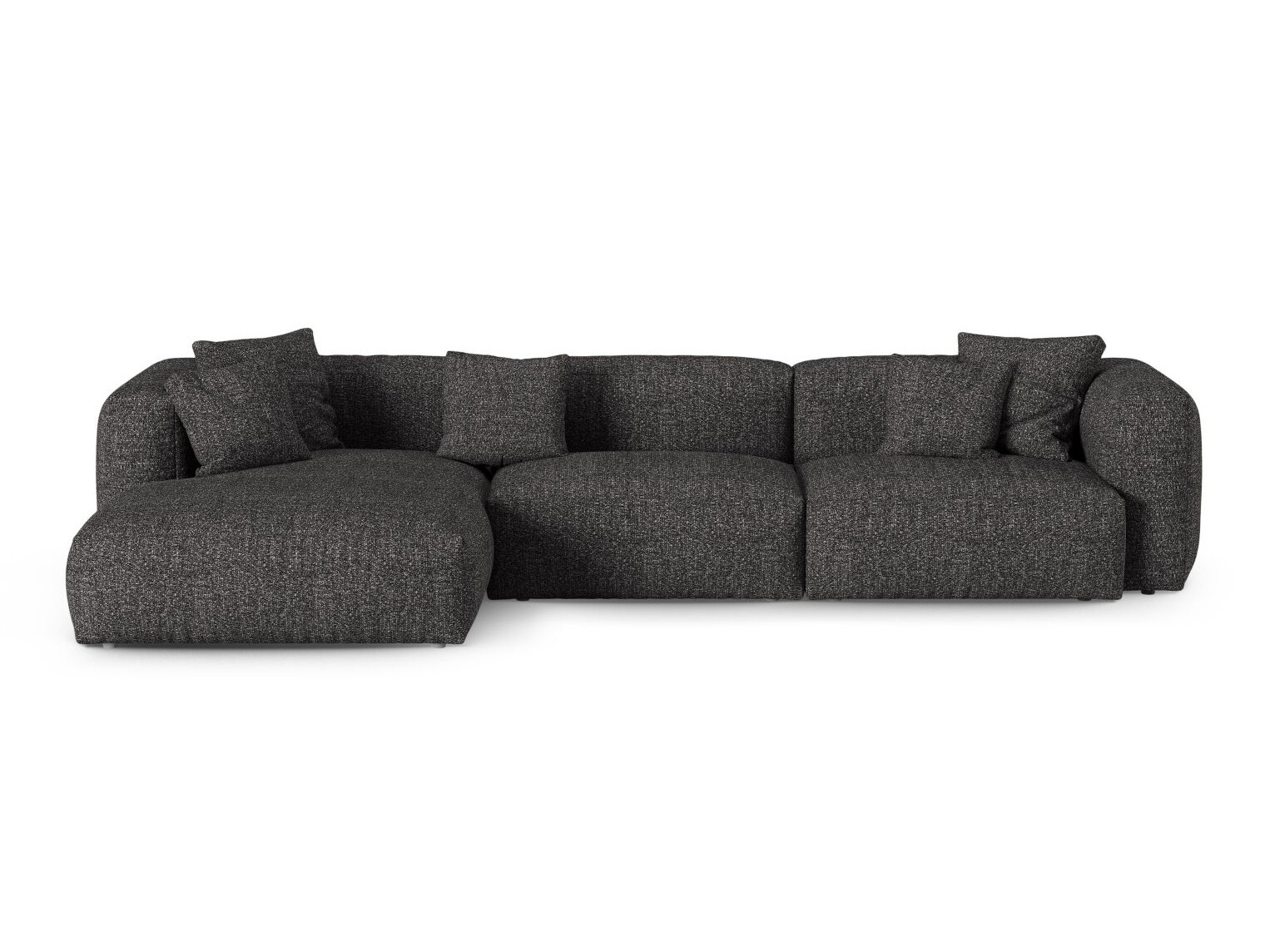 Moduļu stūra dīvāns Sorcoro 121 (Monet Anthracite)