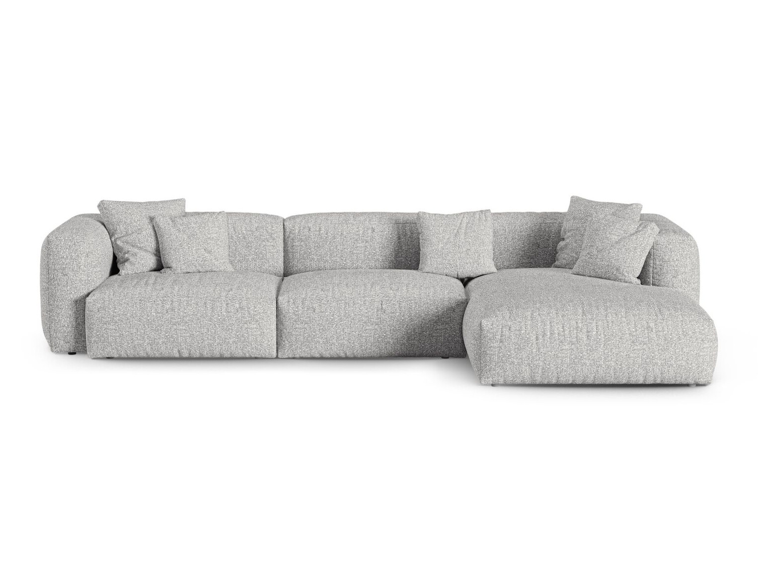 Moduļu stūra dīvāns Sorcoro 121 (Monet Silver)