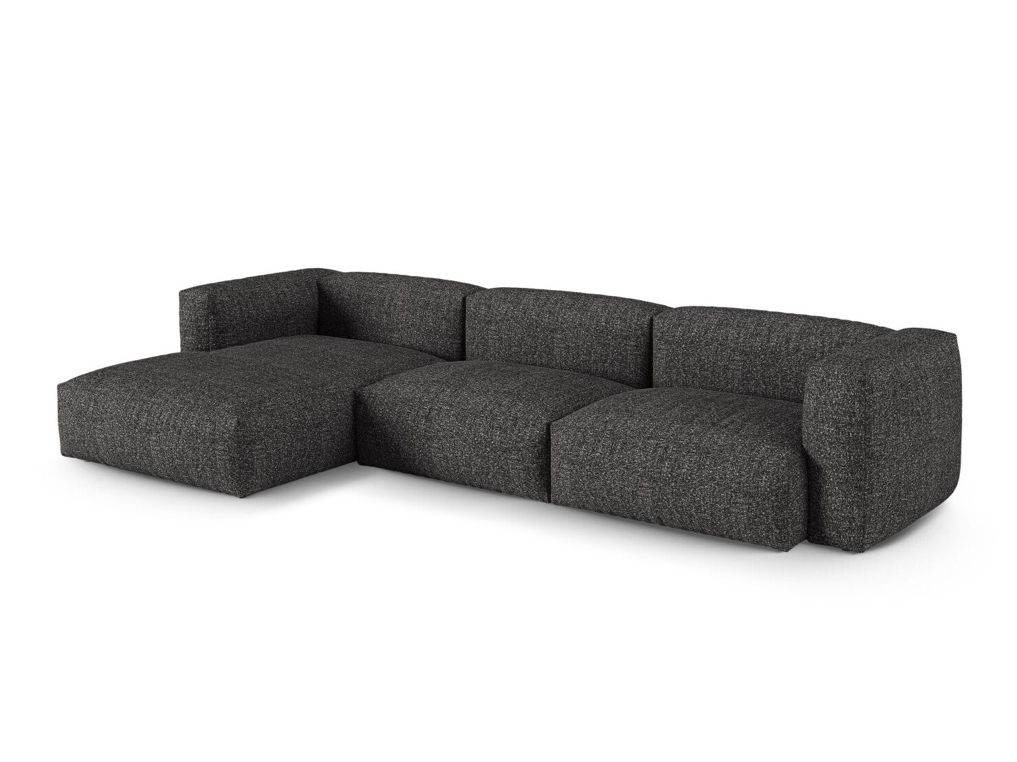 Moduļu stūra dīvāns Sorcoro 121 (Monet Anthracite)