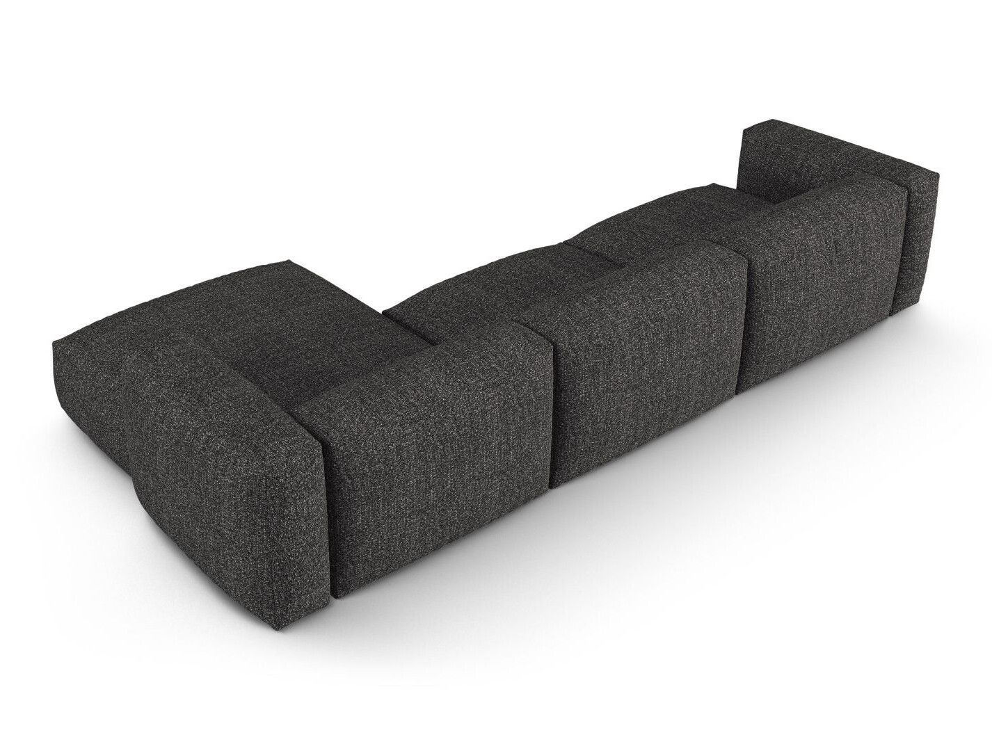 Moduļu stūra dīvāns Sorcoro 121 (Monet Anthracite)