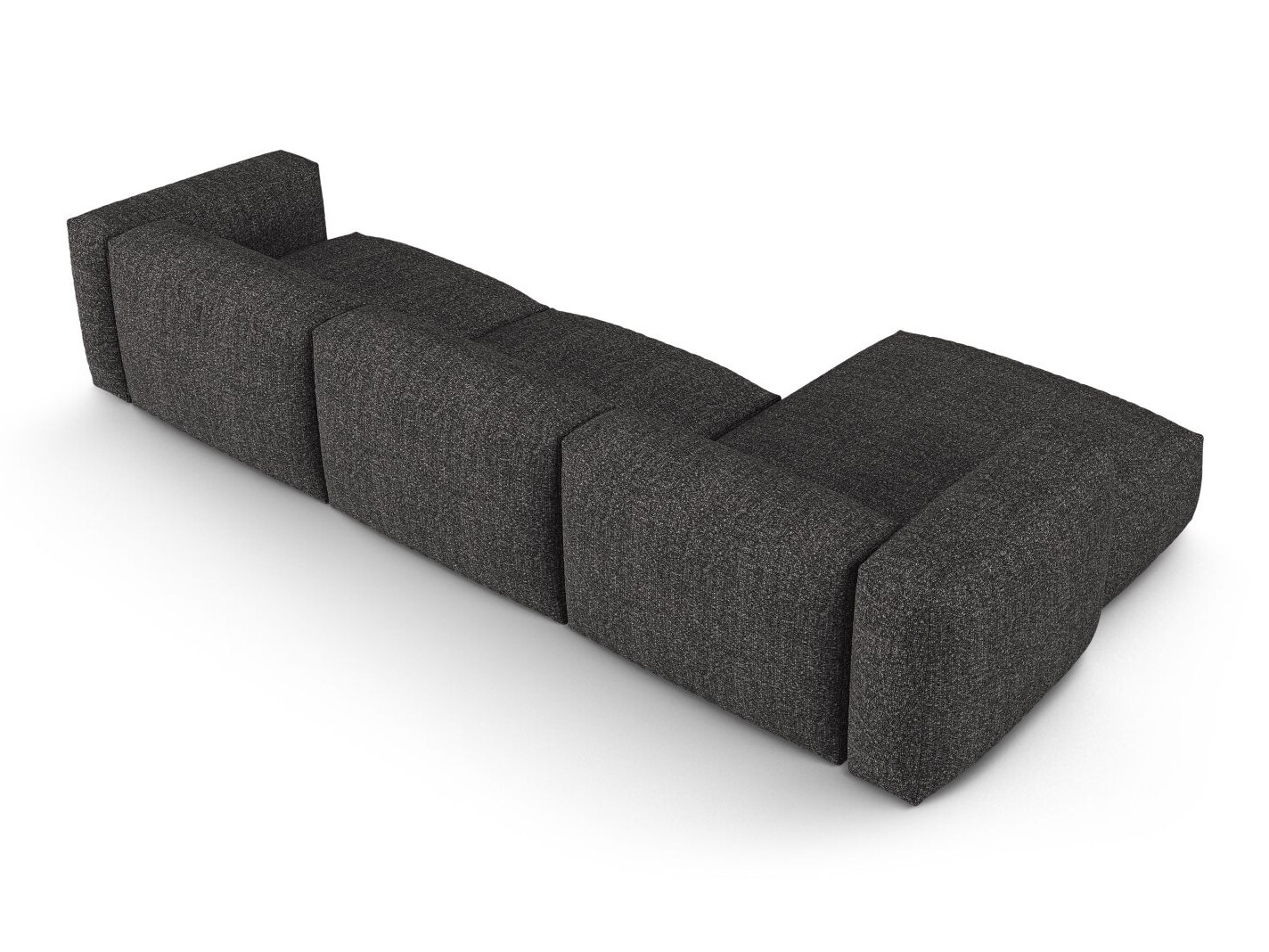 Moduļu stūra dīvāns Sorcoro 121 (Monet Anthracite)