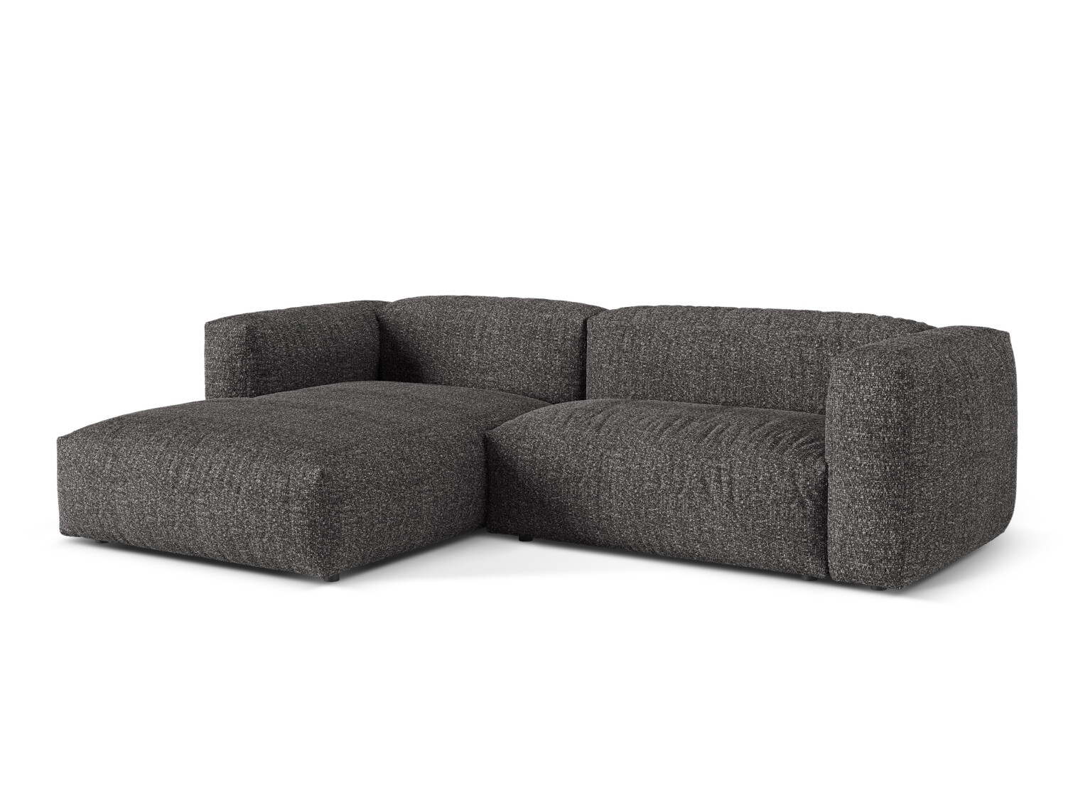 Moduļu stūra dīvāns Sorcoro 122 (Monet Anthracite)