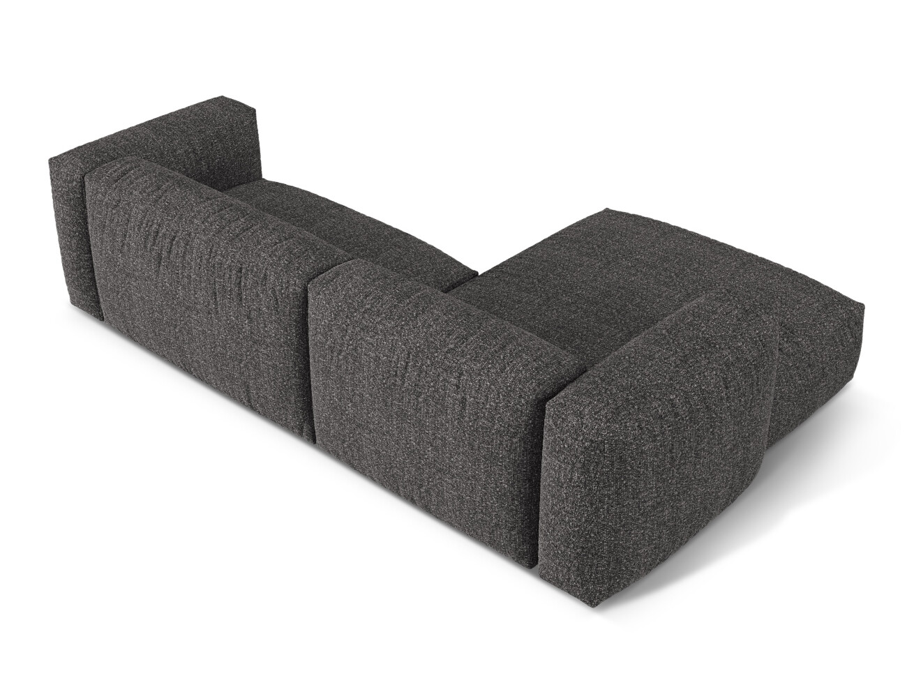 Moduļu stūra dīvāns Sorcoro 122 (Monet Anthracite)