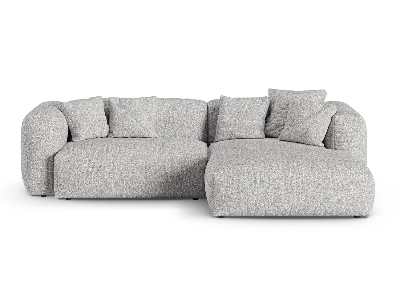 Moduļu stūra dīvāns Sorcoro 123 (Monet Silver)