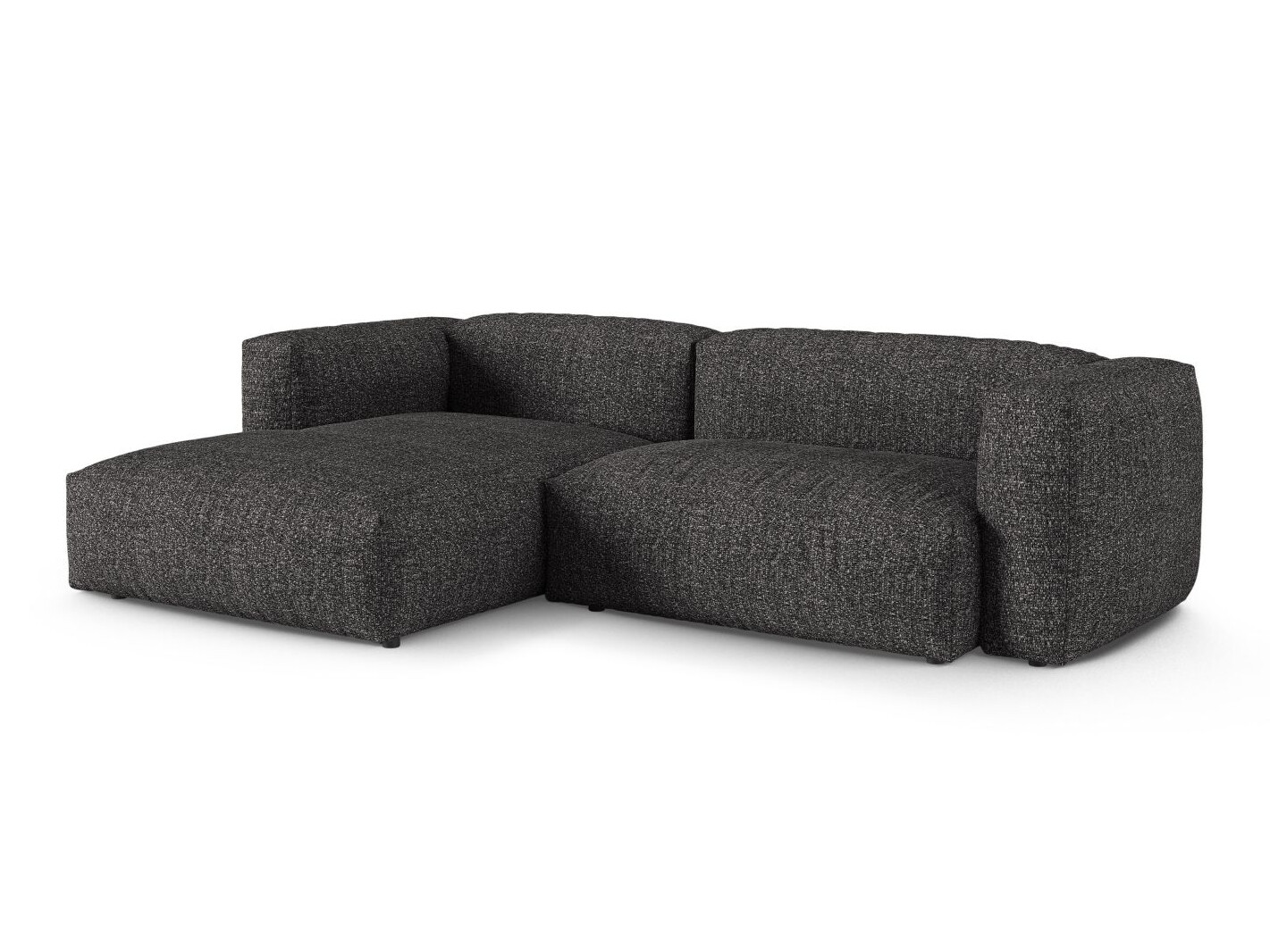 Moduļu stūra dīvāns Sorcoro 123 (Monet Anthracite)