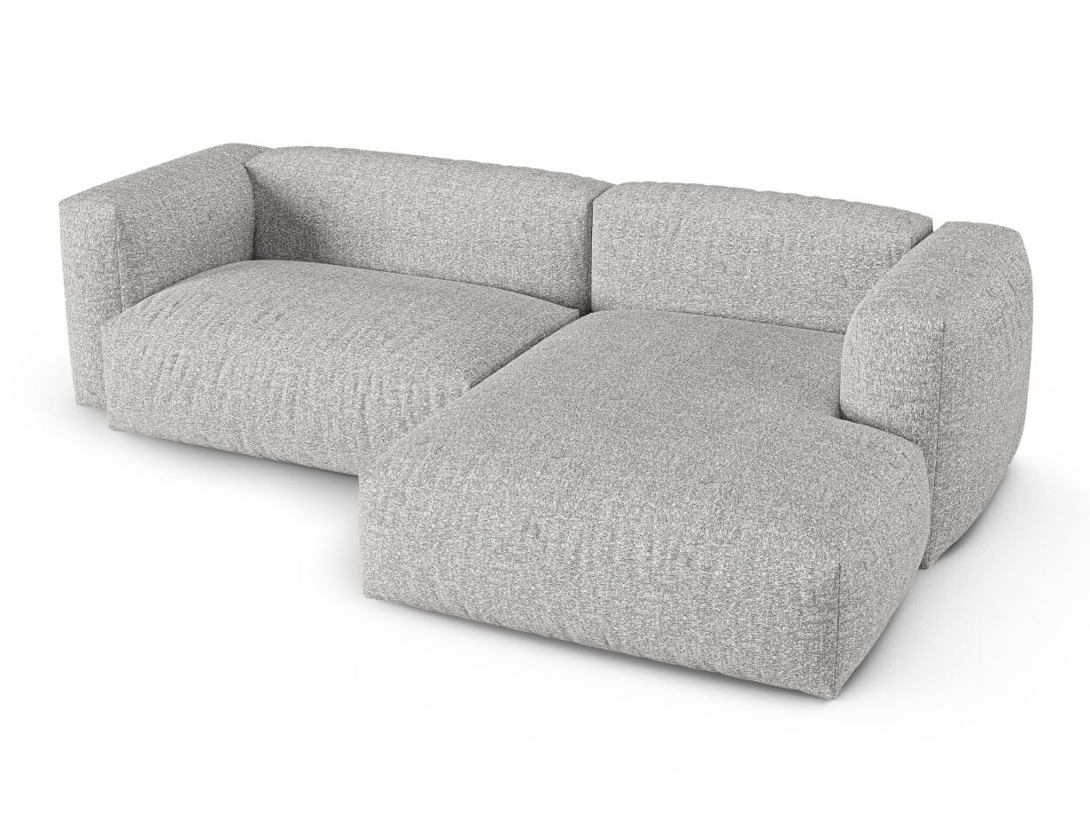 Moduļu stūra dīvāns Sorcoro 123 (Monet Silver)