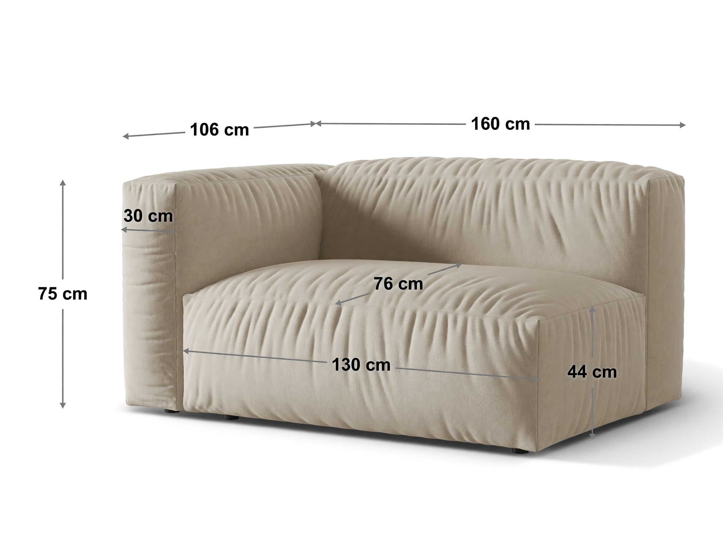 Moduļu krēsls Sorcoro 128 (Tilia 03)