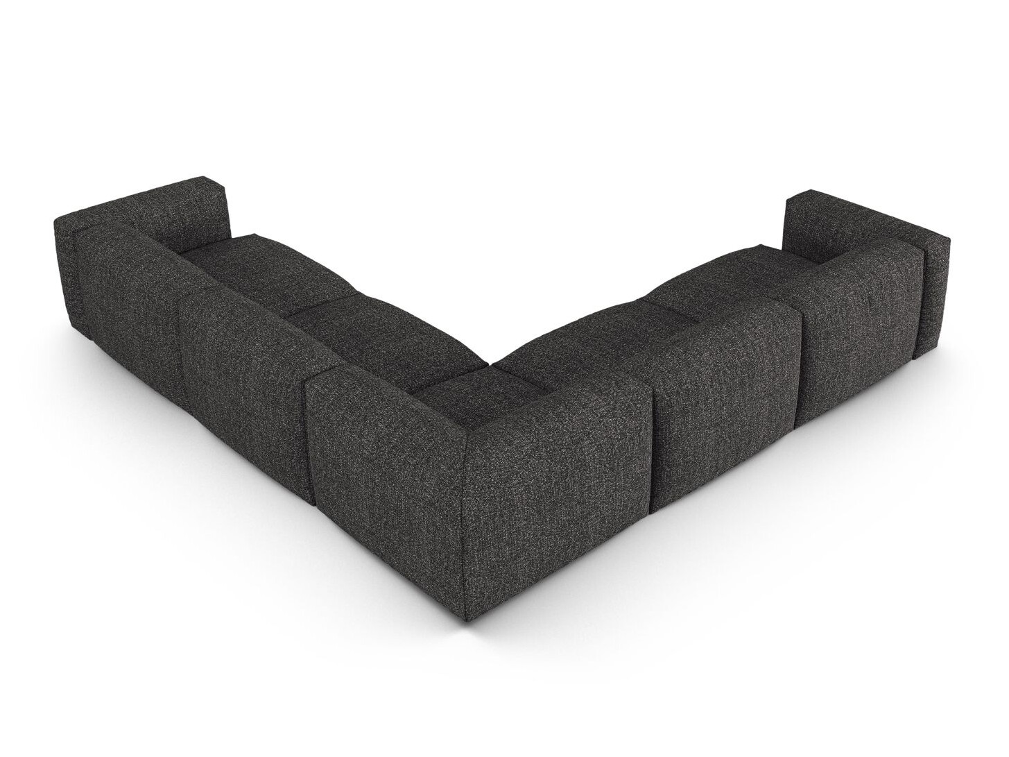 Moduļu stūra dīvāns Sorcoro 131 (Monet Anthracite)