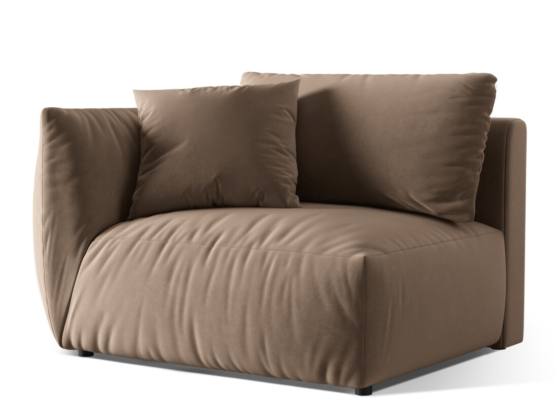 Moduļu krēsls Ruvmone 102 (Casino Taupe)