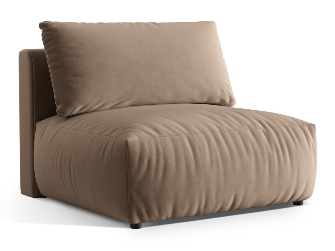 Moduļu atpūtas krēsls Ruvmone 104 (Casino Taupe)