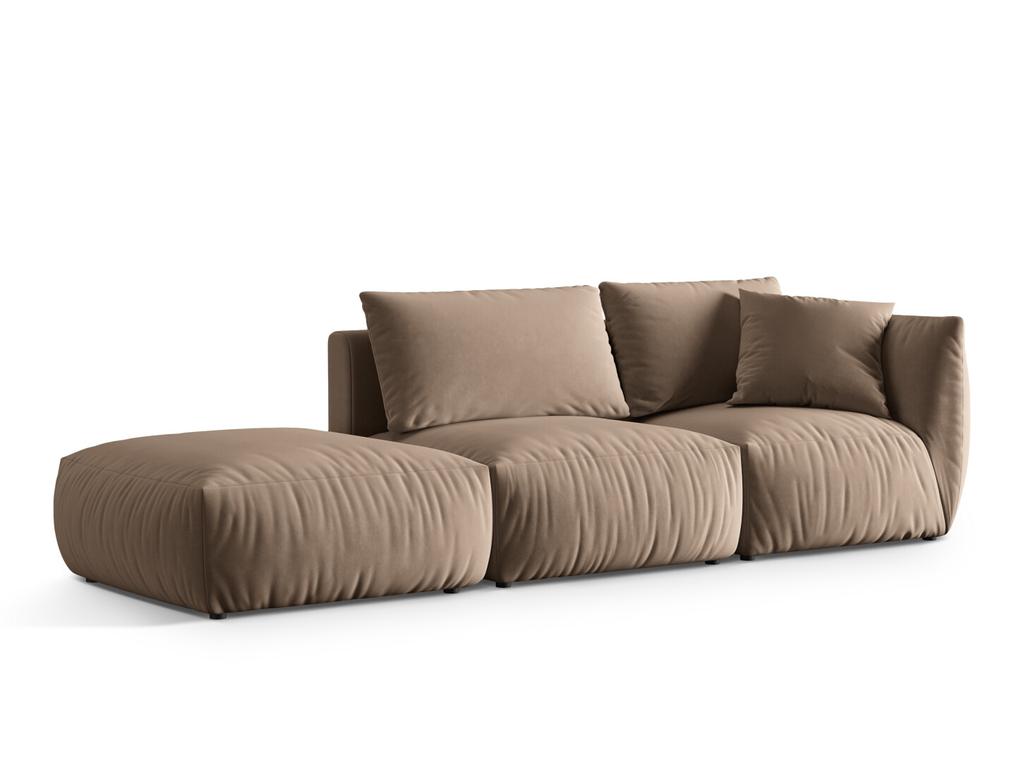 Moduļu dīvāns Ruvmone 105 (Casino Taupe)
