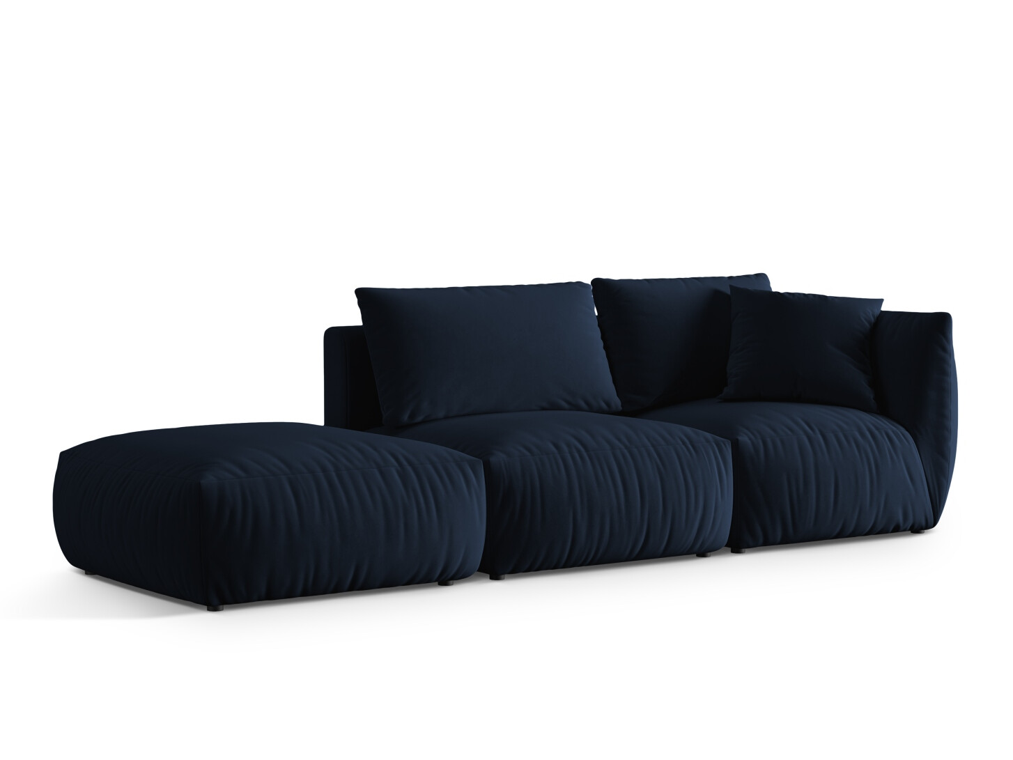 Moduļu dīvāns Ruvmone 105 (Casino Deep Blue)