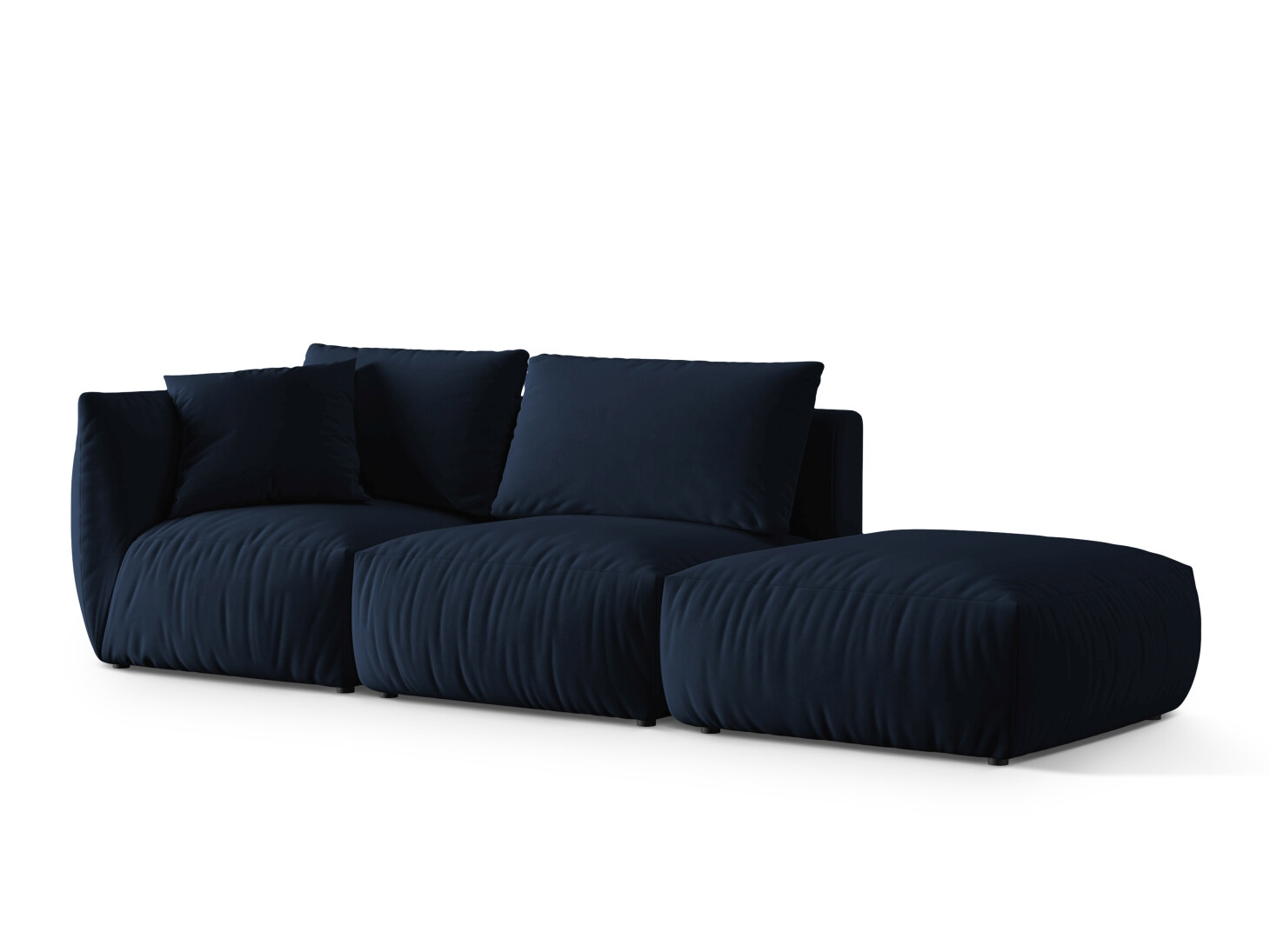 Moduļu dīvāns Ruvmone 105 (Casino Deep Blue)
