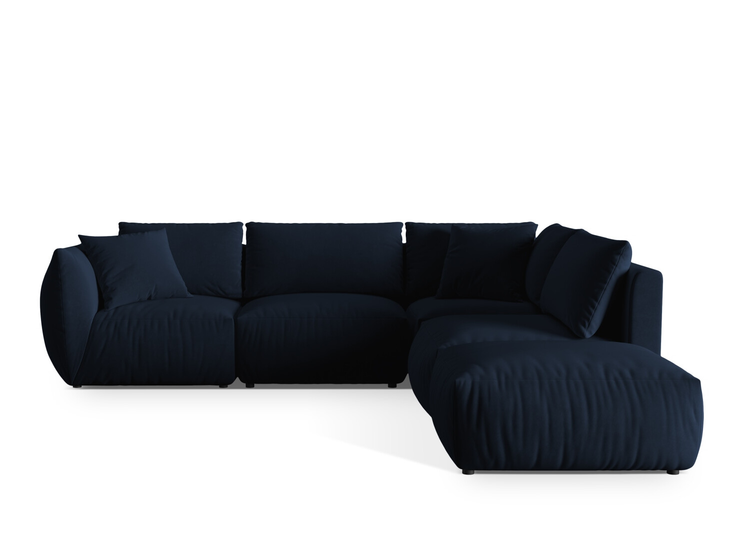 Moduļu stūra dīvāns Ruvmone 108 (Casino Deep Blue)