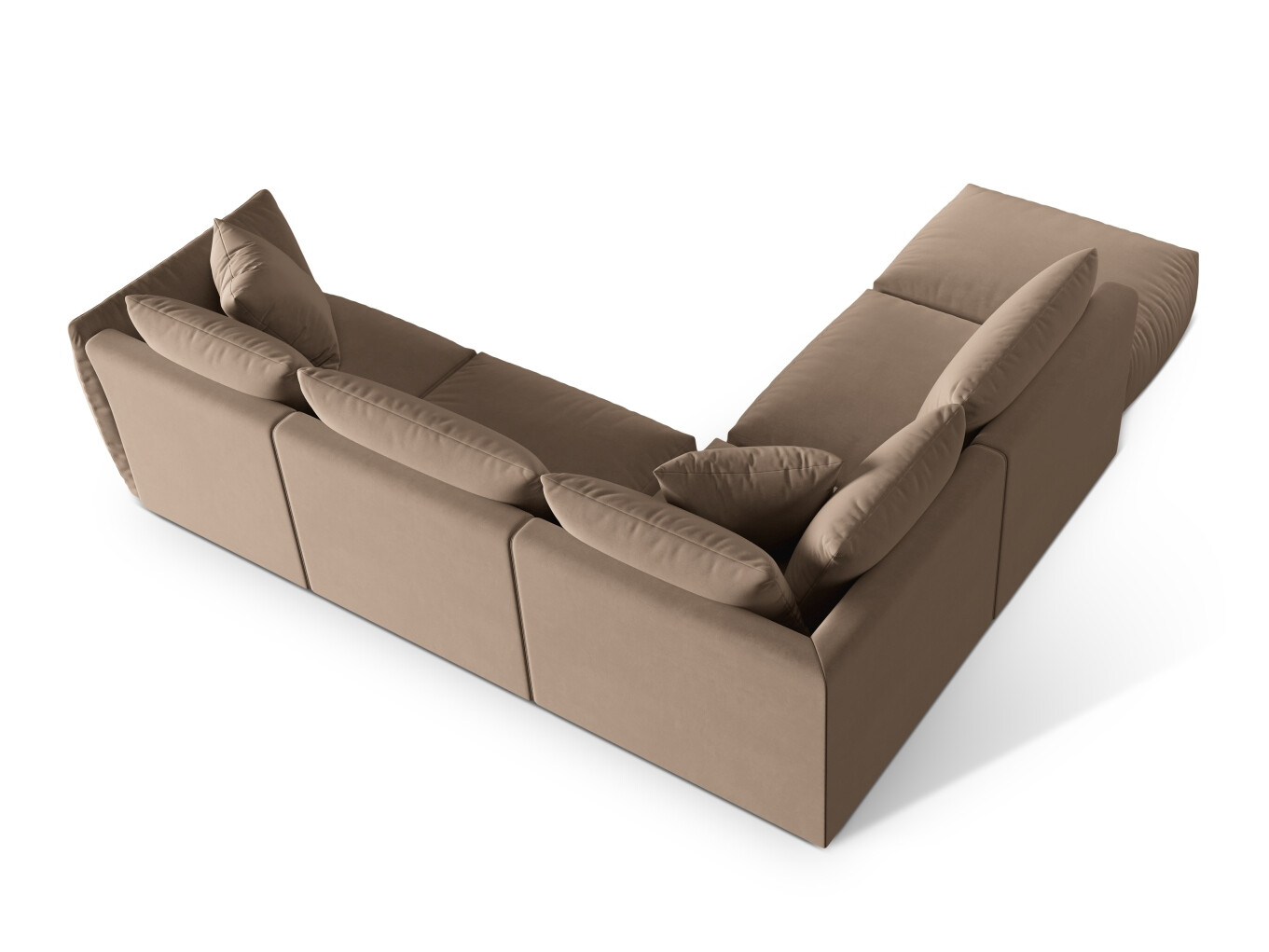 Moduļu stūra dīvāns Ruvmone 108 (Casino Taupe)