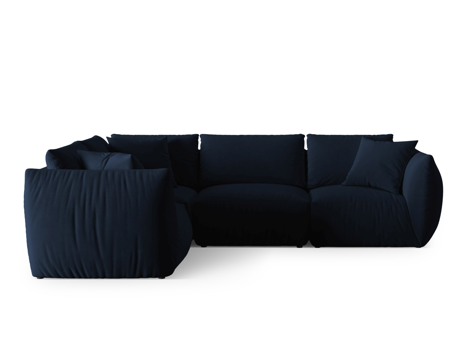 Moduļu stūra dīvāns Ruvmone 109 (Casino Deep Blue)