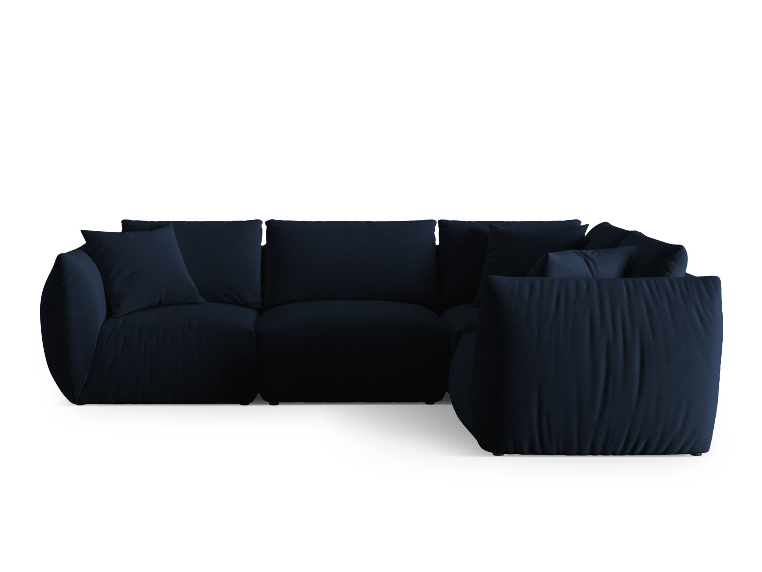 Moduļu stūra dīvāns Ruvmone 109 (Casino Deep Blue)