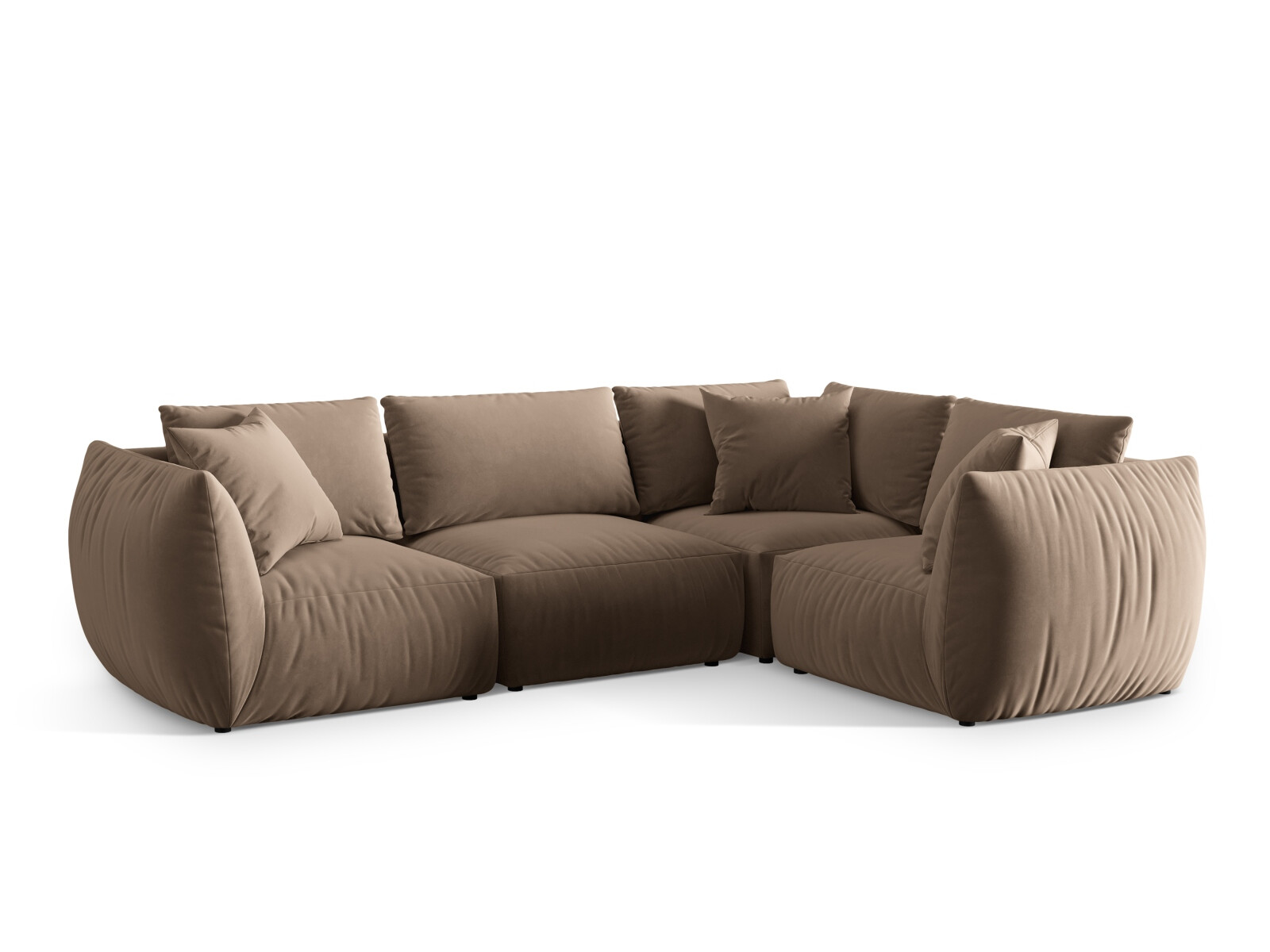 Moduļu stūra dīvāns Ruvmone 109 (Casino Taupe)