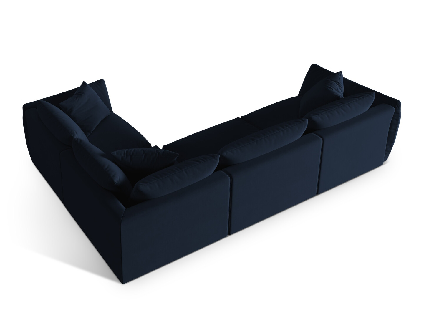 Moduļu stūra dīvāns Ruvmone 109 (Casino Deep Blue)