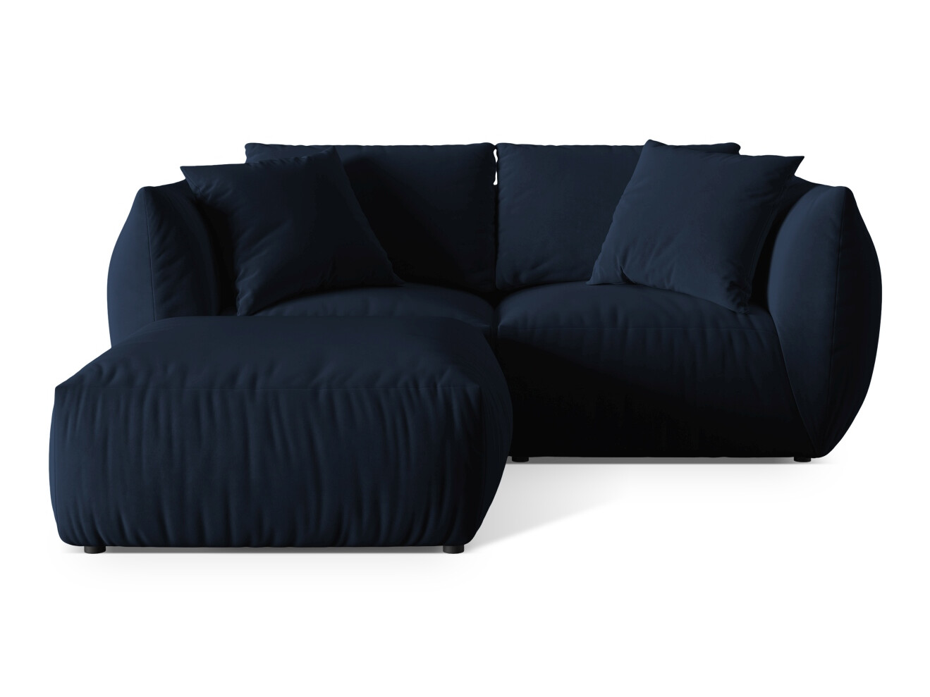 Moduļu stūra dīvāns Ruvmone 110 (Casino Deep Blue)
